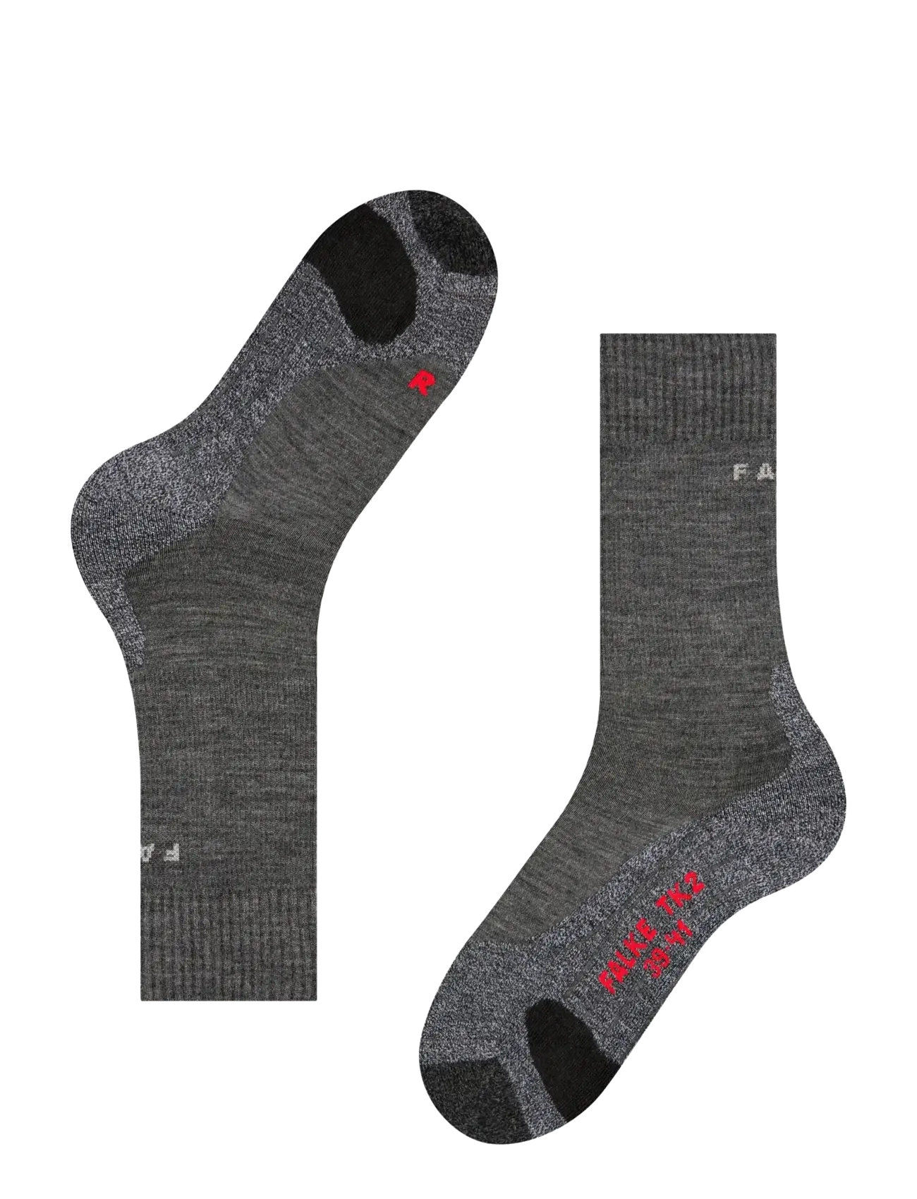 Falke Sport - FALKE TK2 Explore - sporta zeķes - asphalt melange - 3