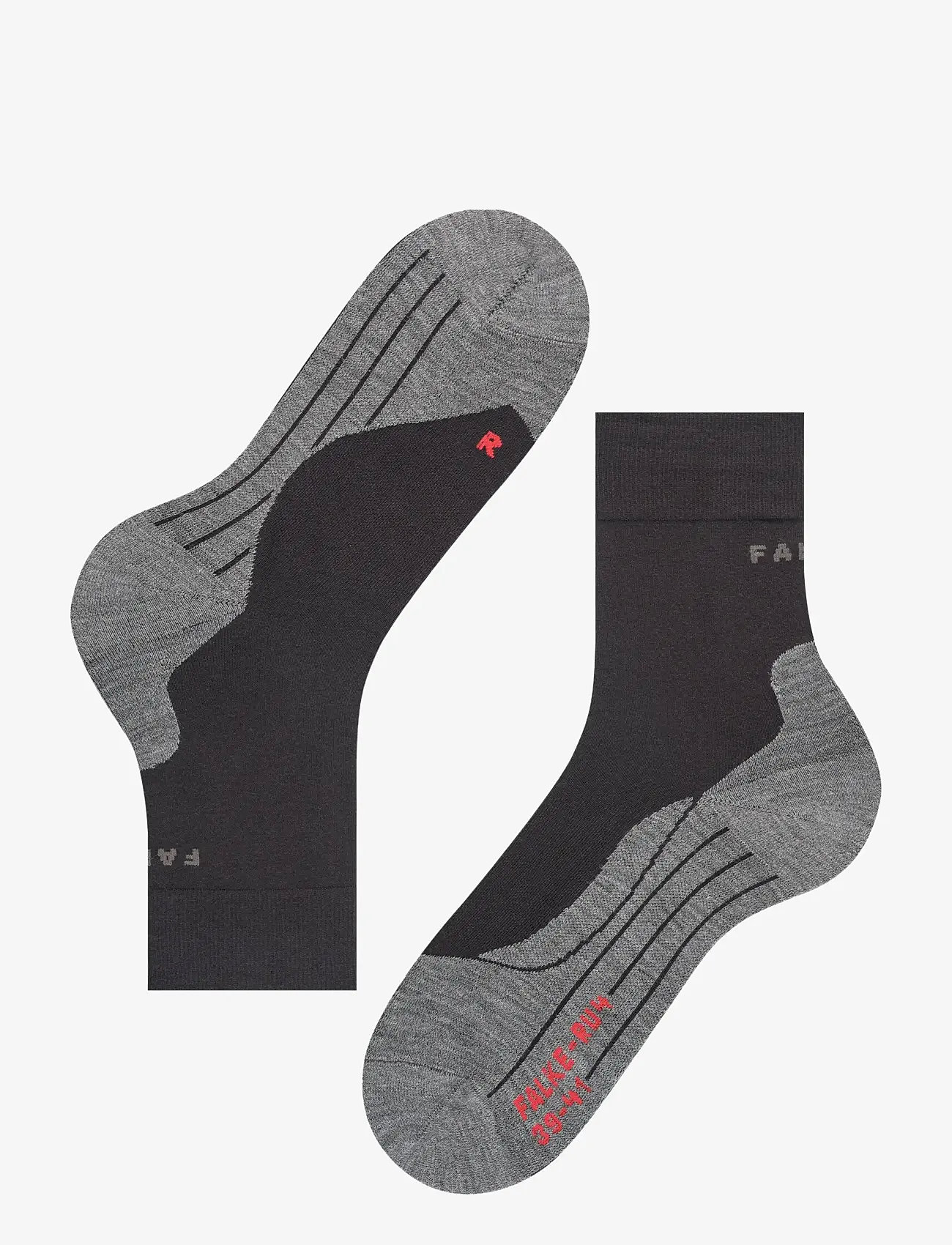 Falke Sport - RU4 Running Medium-cushioned - riided - black-mix - 4