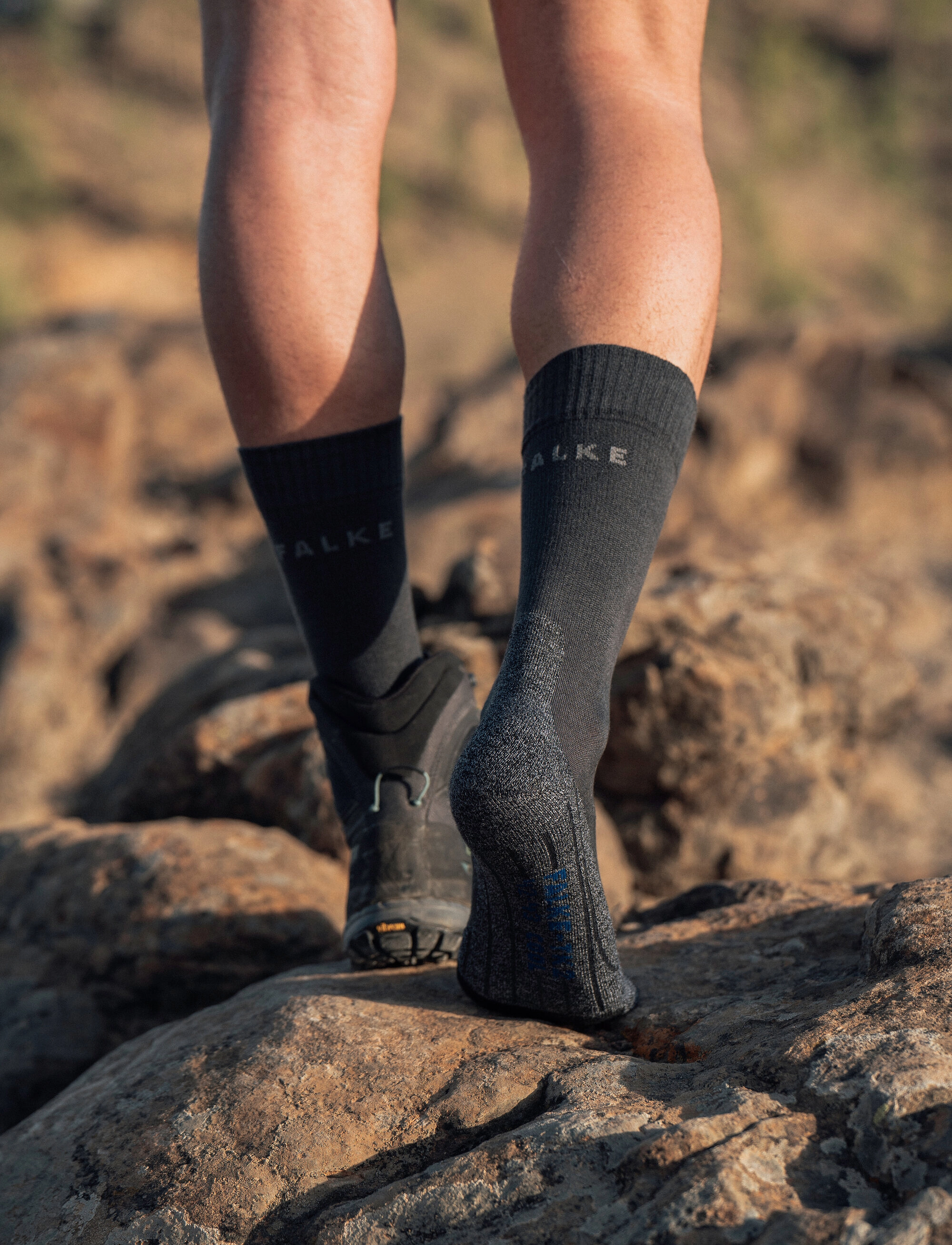 Falke Sport Tk2 Cool Trekking Medium-Cushioned, 39-41, Socks, Schwarz - Regular Männerswear