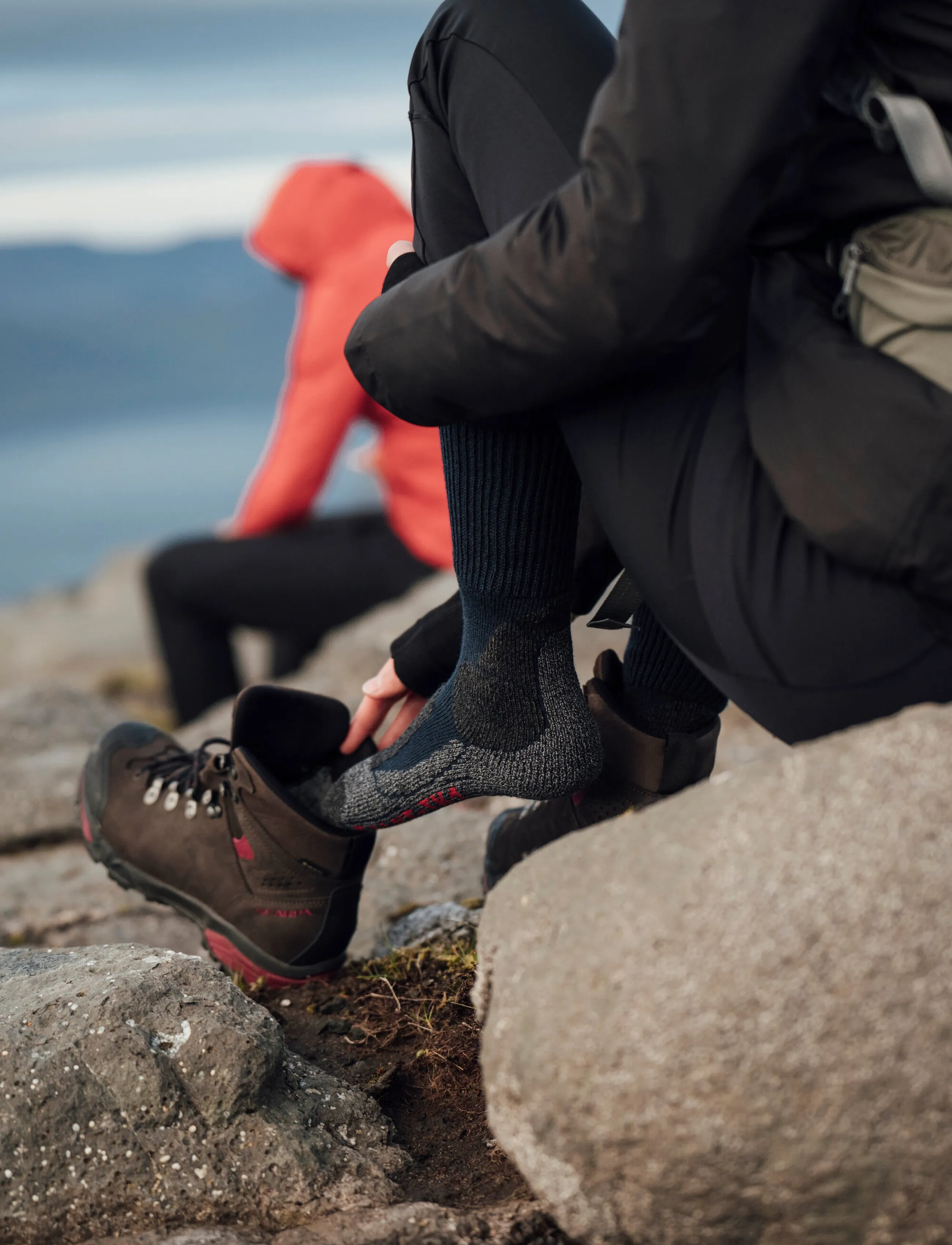 Falke Sport - TK1 Trekking Extra-strong-cushioned - bielizna i skarpetki - asphalt mel. - 0