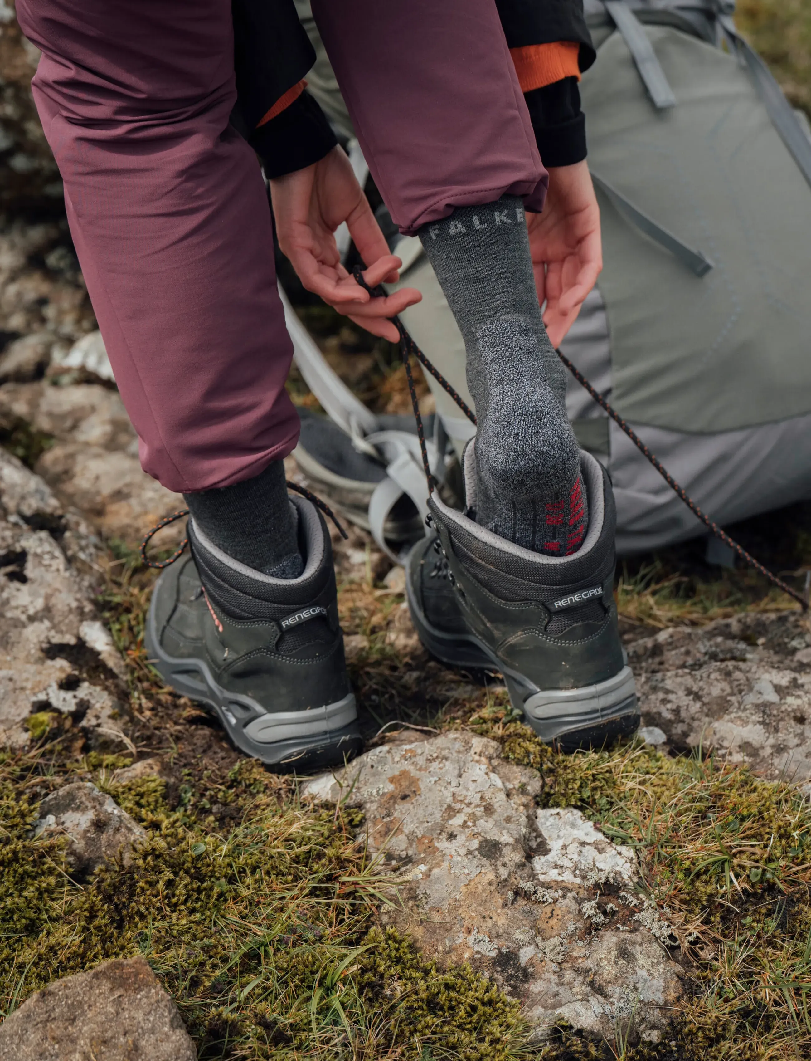 Falke Sport Tk2 Trekking Medium-Cushioned strumpor dam – bild 2