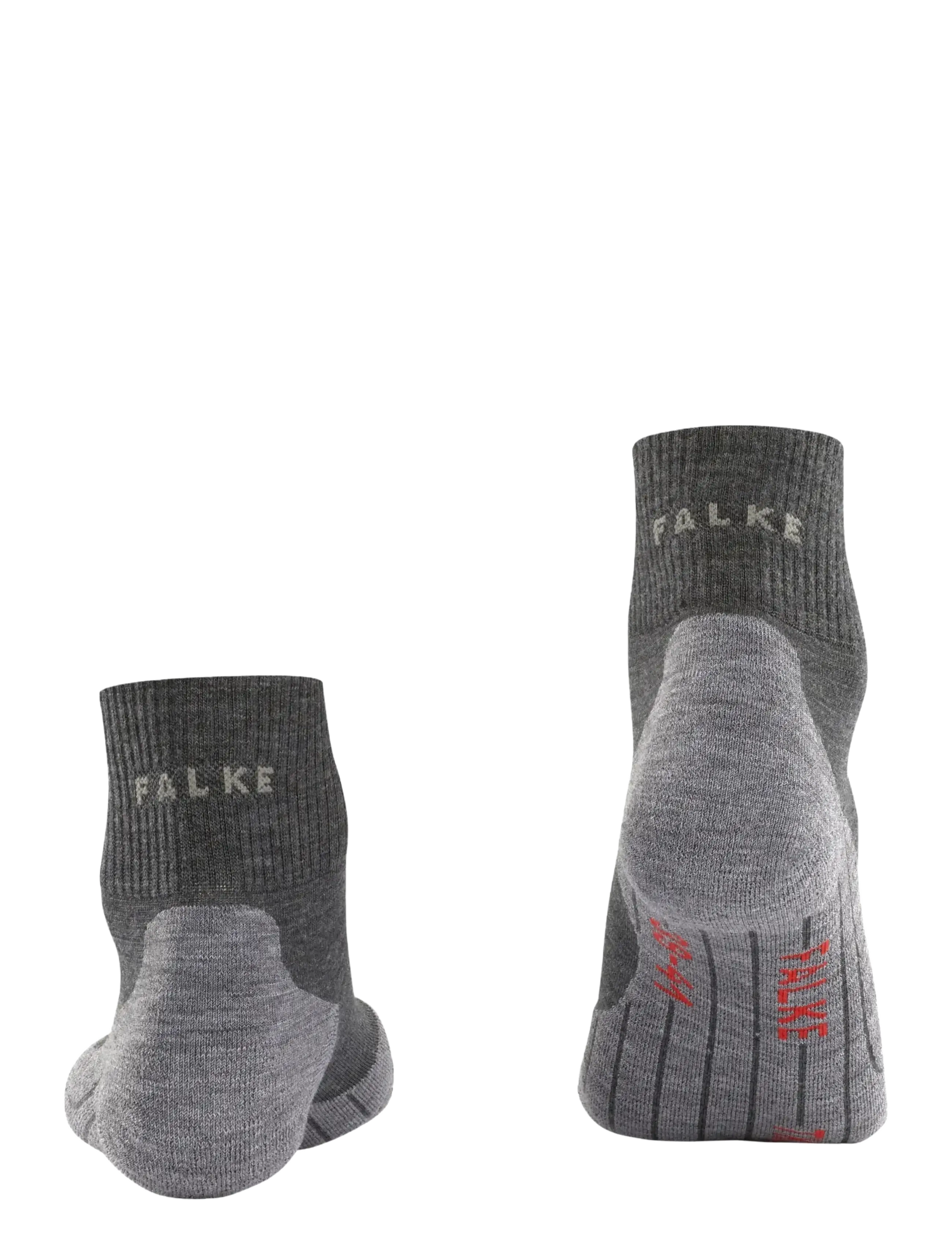 Falke Sport - TK5 Short Trekking Light-cushioned - sporta zeķes - asphalt mel. - 2
