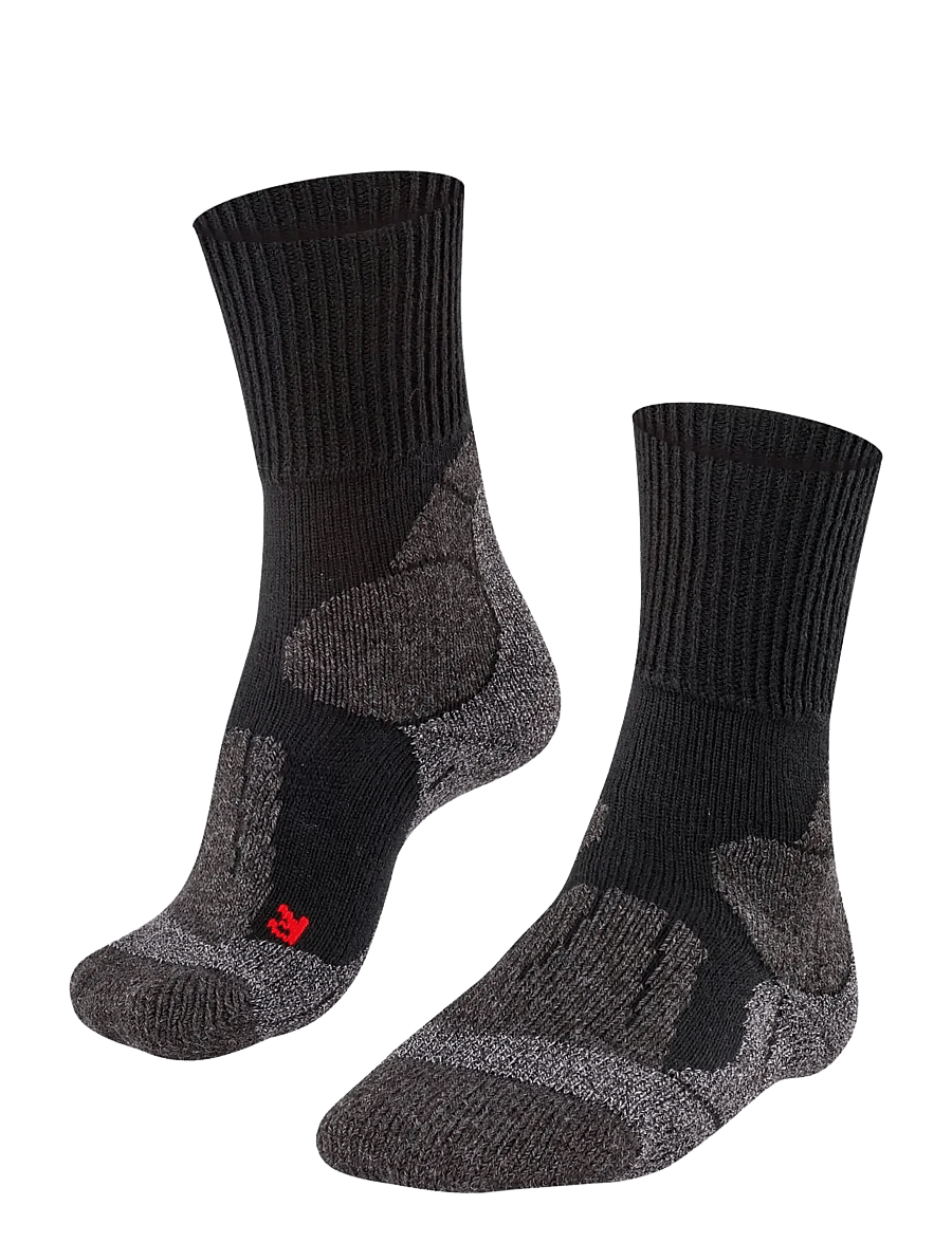 Falke Sport - TK1 Trekking Extra-strong cushioned - Íþróttasokkar - black-mix - 1