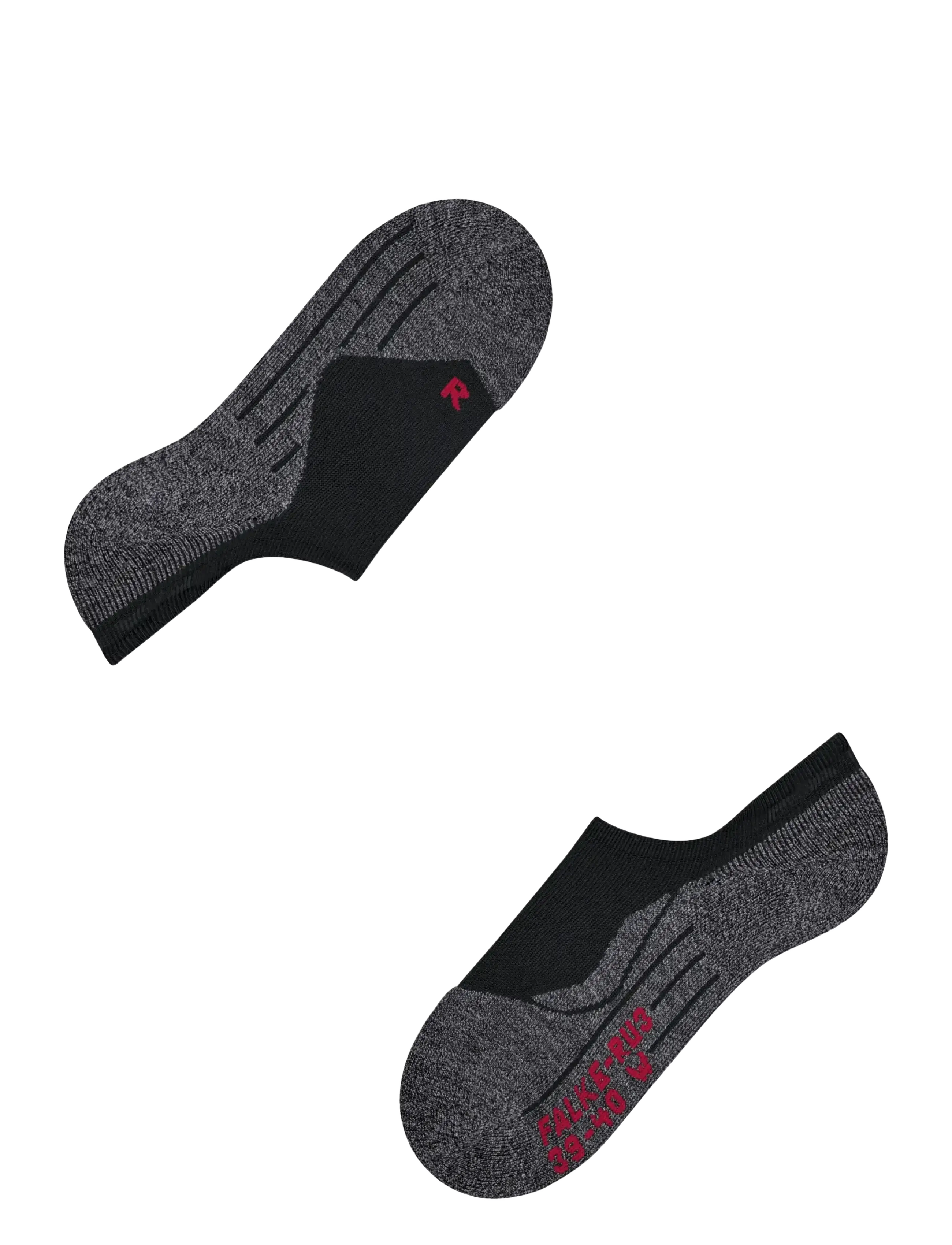 Falke Sport - FALKE RU3 Comfort Invisible Women - sous-vêtements et chaussettes - black-mix - 1