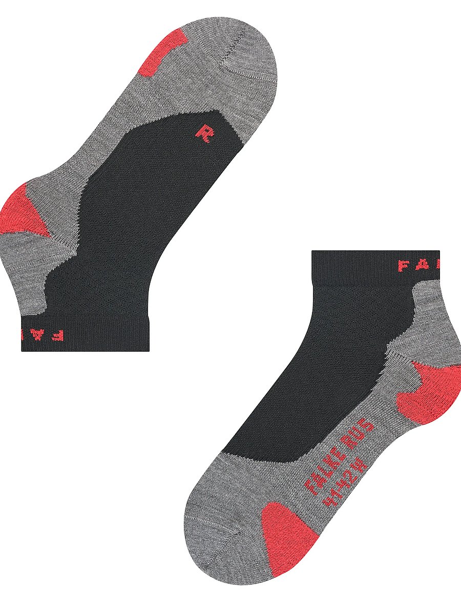 Falke Sport - RU5 Short Running extra-light-cushioned - strümpfe - black-mix - 5