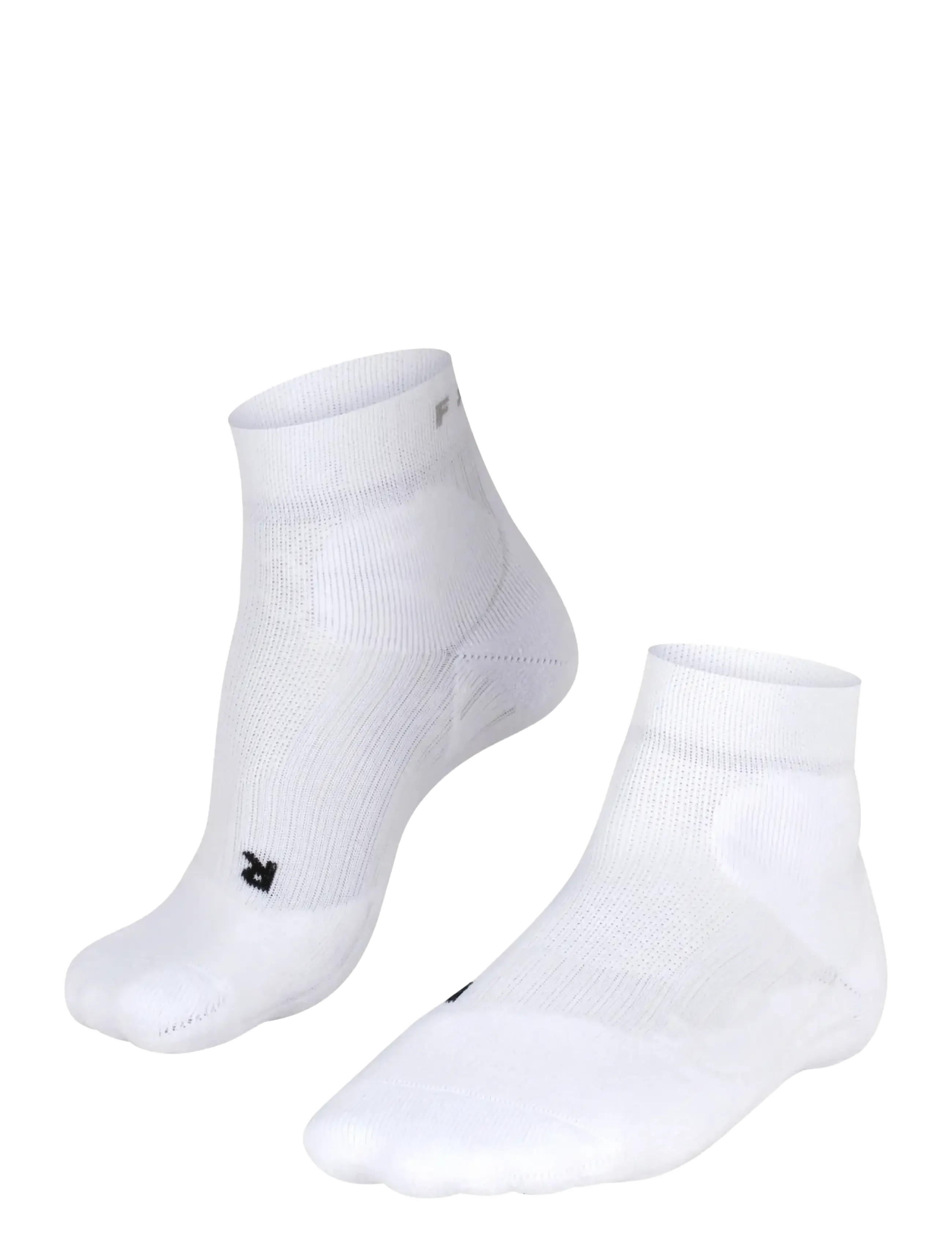 Falke Sport Te2 Short Tennis Medium-Cushioned, 35-36, White, Sokker > Footies-Ankelsokker, Dame