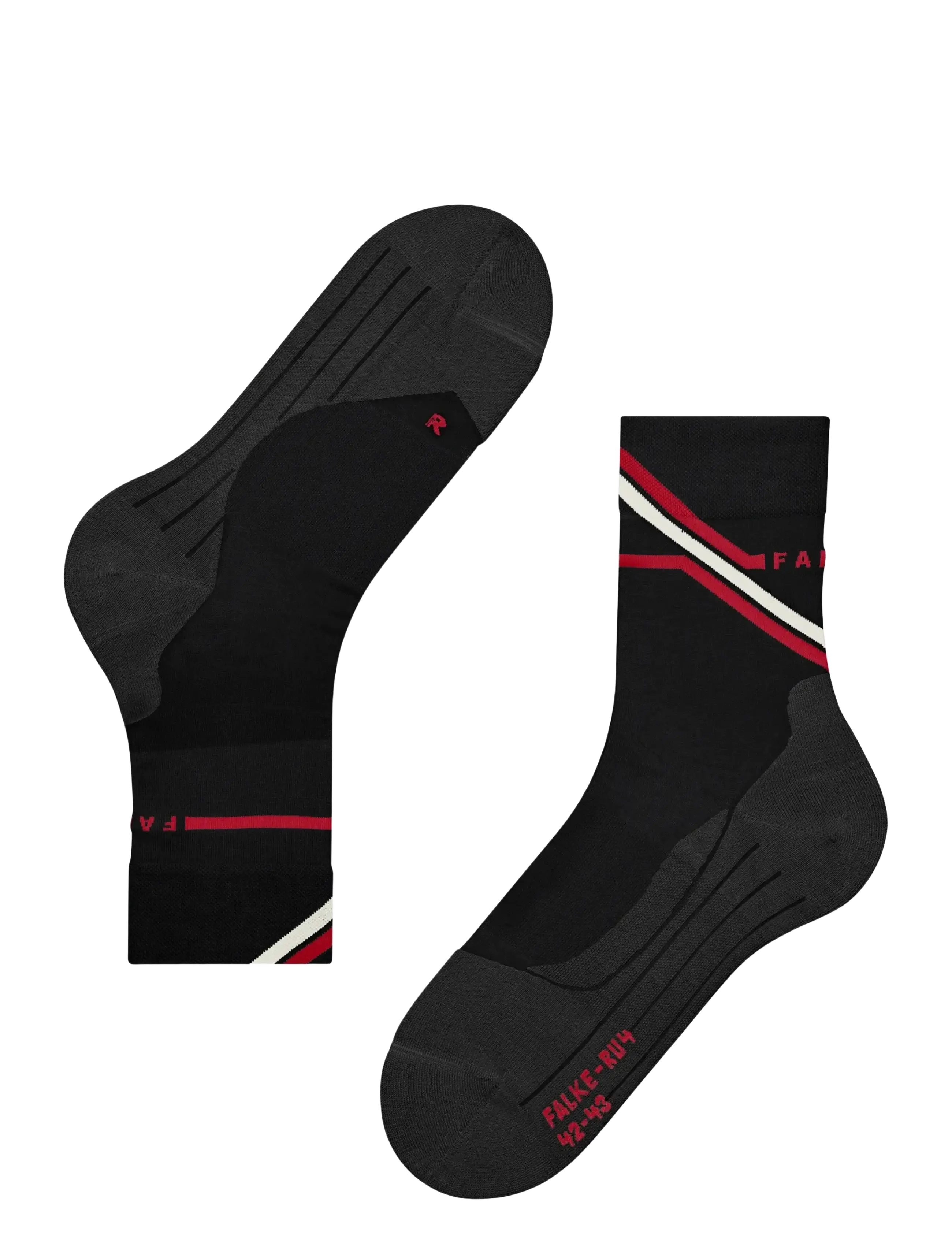 Falke Sport - RU4 Anti-Blister - strümpfe - black 3008 - 3
