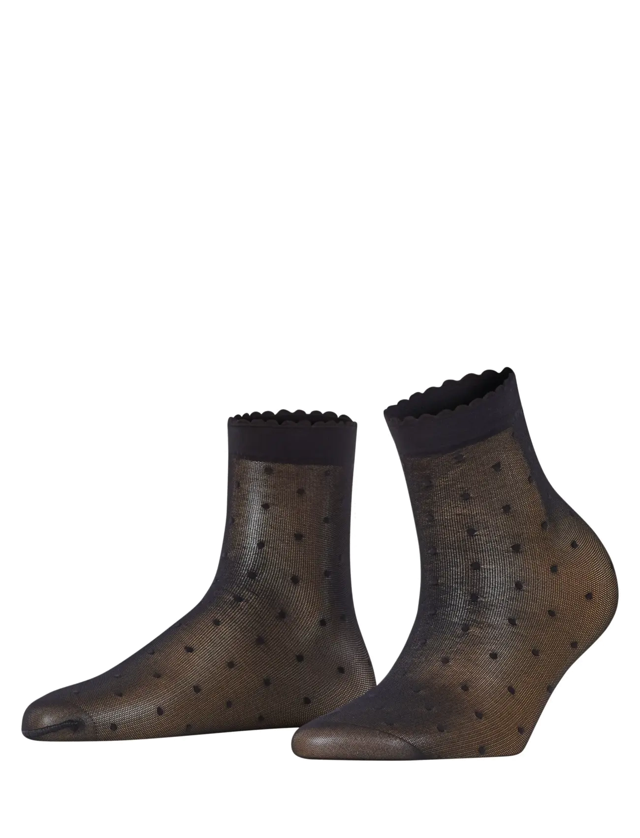 FALKE Damen Falke Dot So Braun - 35-38 - Damen