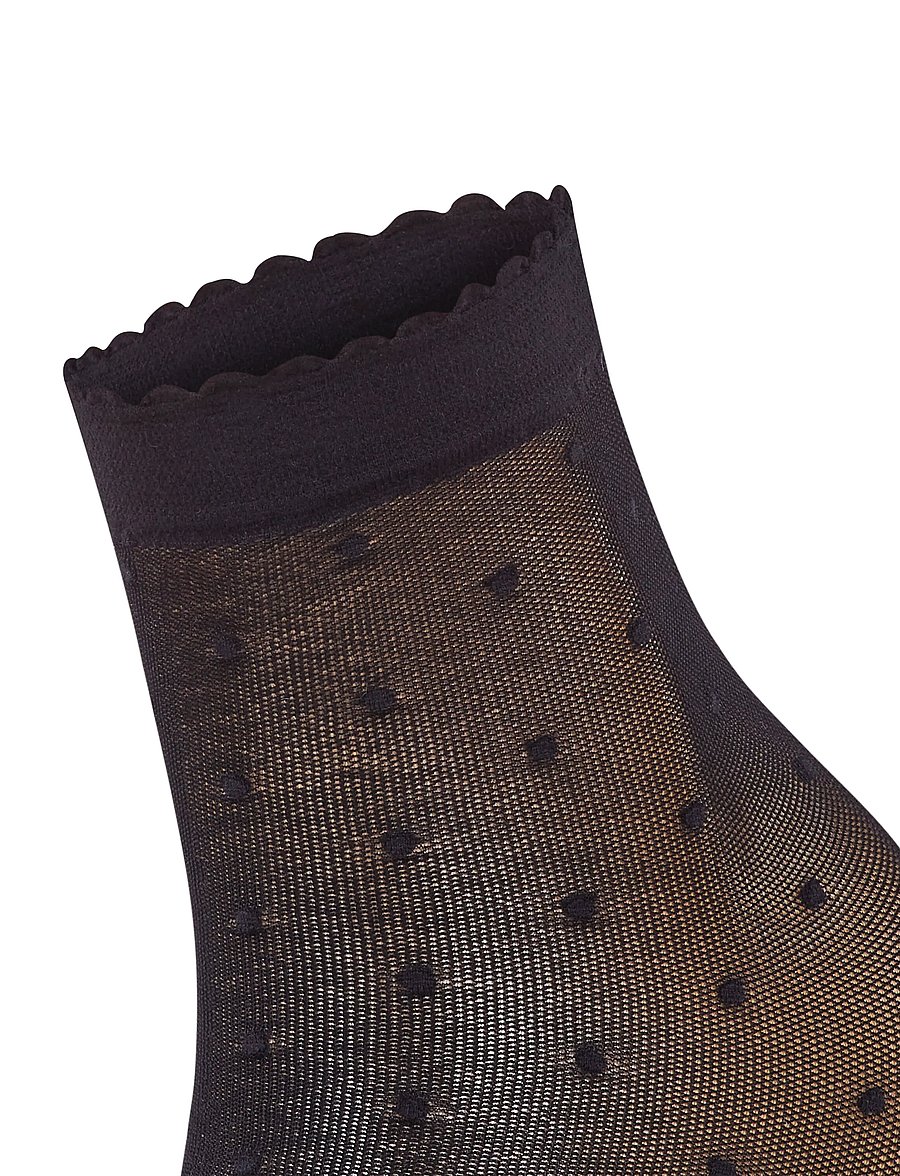 Falke Women - Dot 15 Denier Transparent matt - normale socken - black - 4