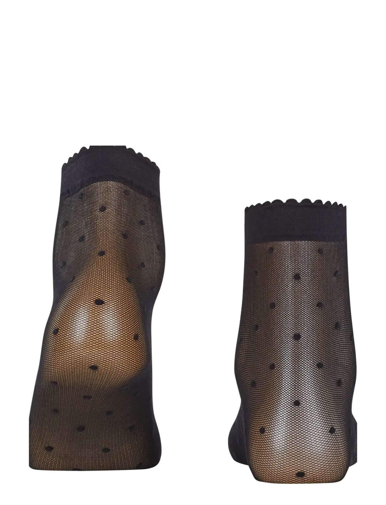 Falke Women - Dot 15 Denier Transparent matt - laveste priser - black - 1