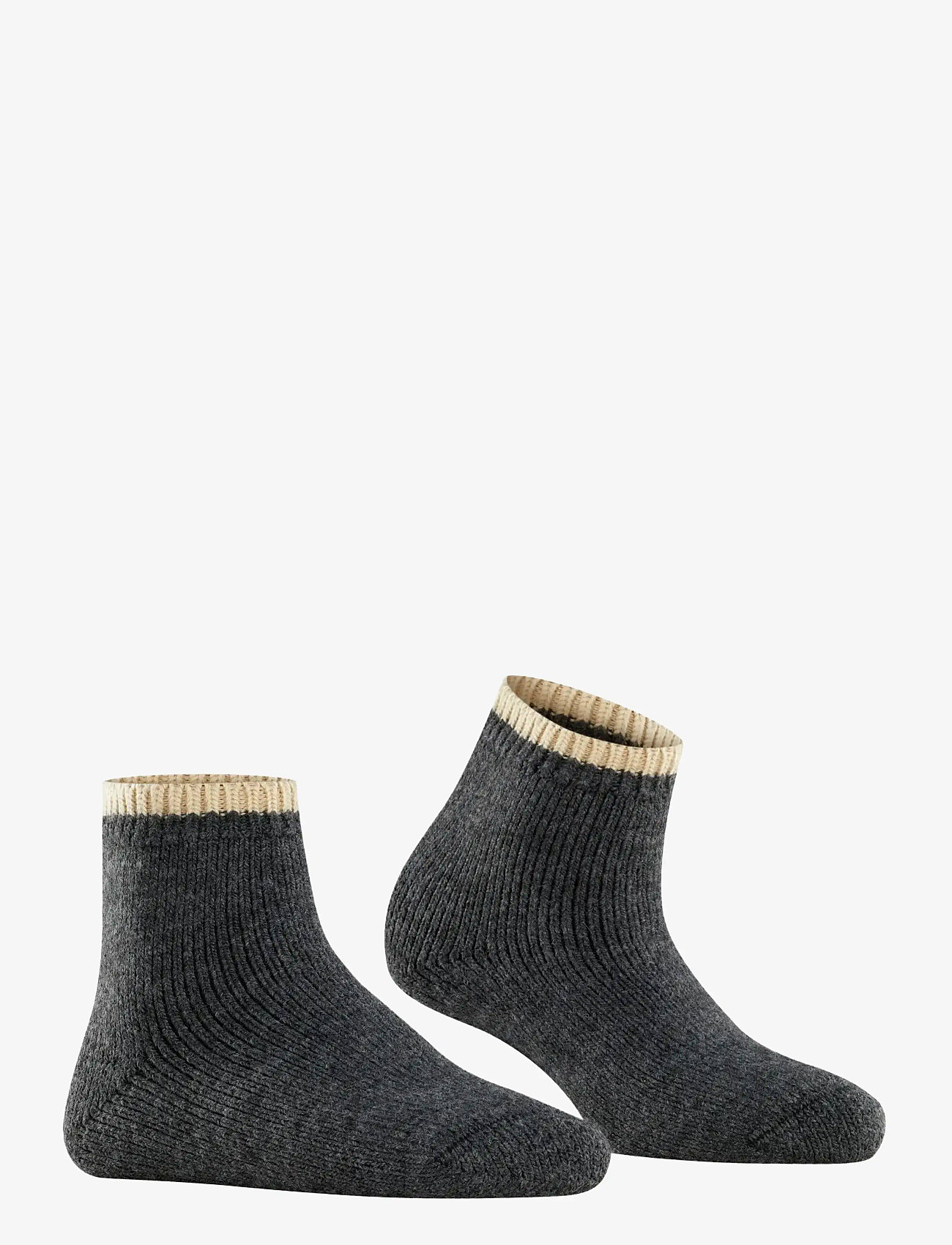 Falke Women - Cosy Plush full plush - ankelstrumpor - anthra.mel - 0