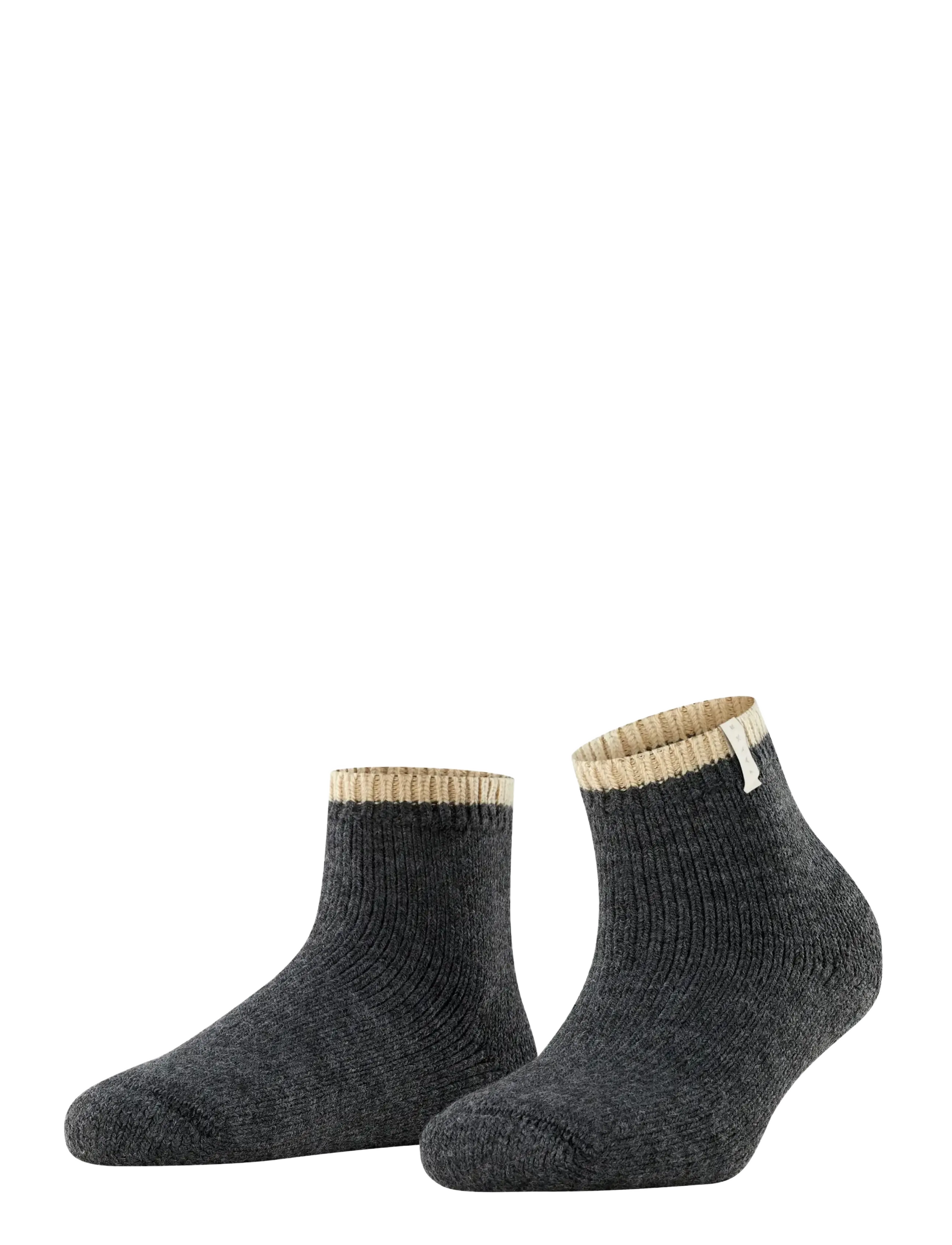 Falke Women Cosy Plush full plush - Strømper - ANTHRA.MEL / grey
