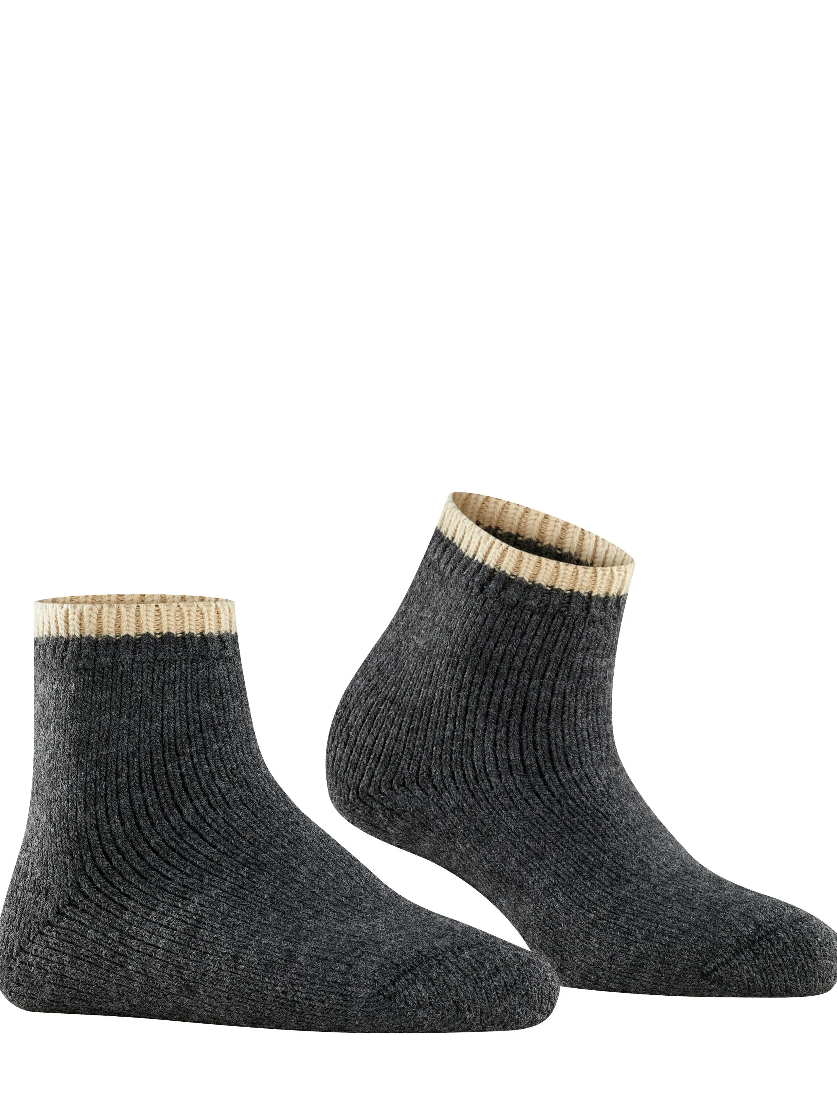 Falke Women - Cosy Plush full plush - ankelstrømper - anthra.mel - 4