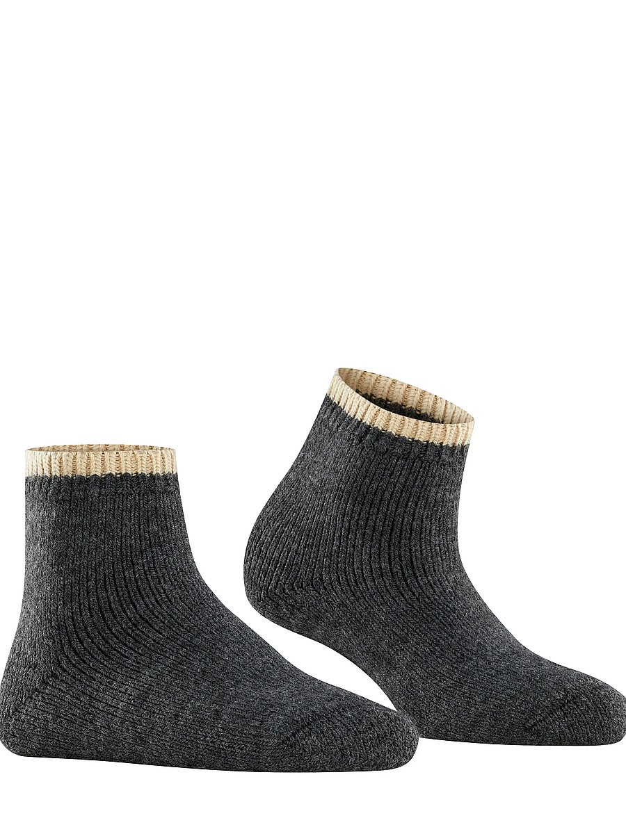 Falke Women - Cosy Plush full plush - ankelstrømper - anthra.mel - 4