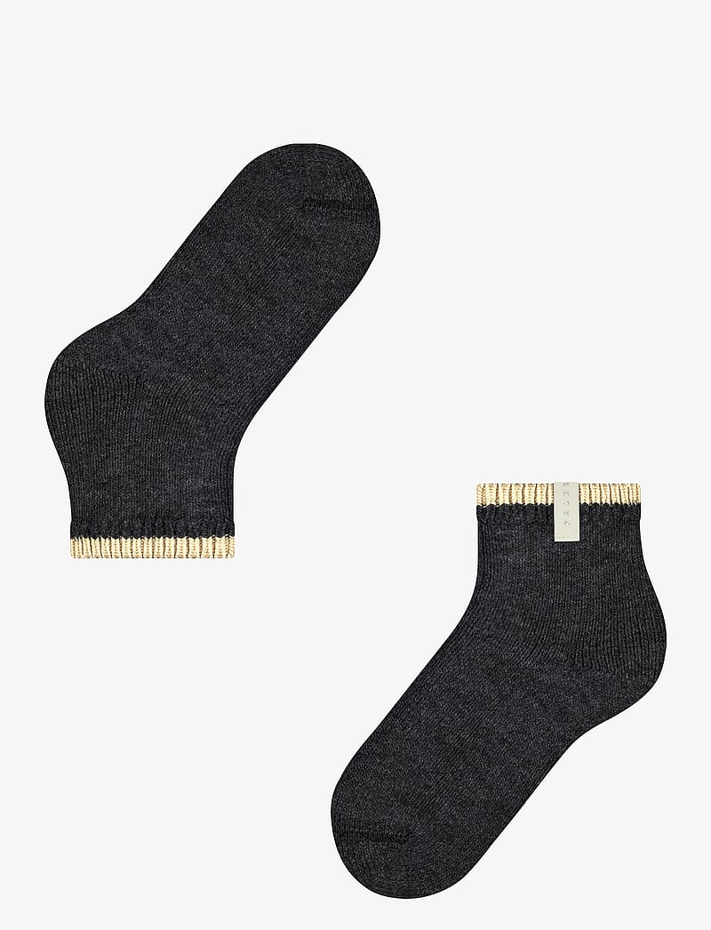 Falke Women - Cosy Plush full plush - ankelstrumpor - anthra.mel - 2