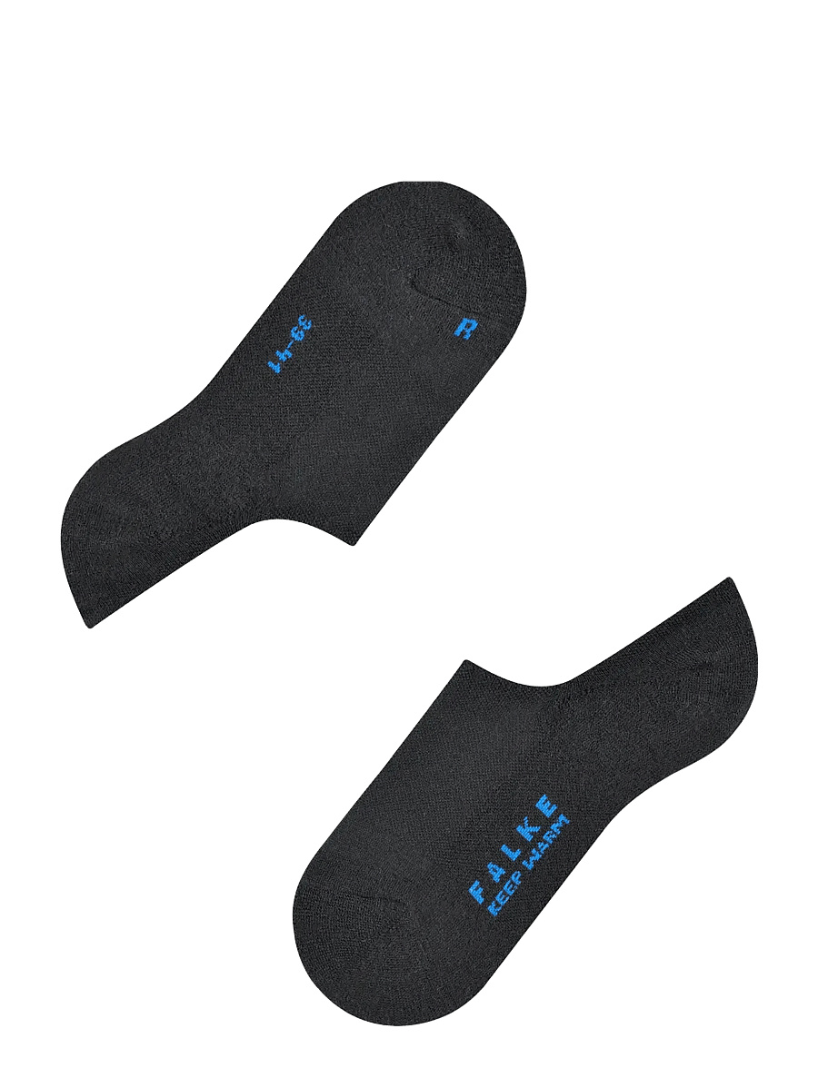 Falke Women - Keep Warm anatomical plush sole - ankelsokker - black - 5