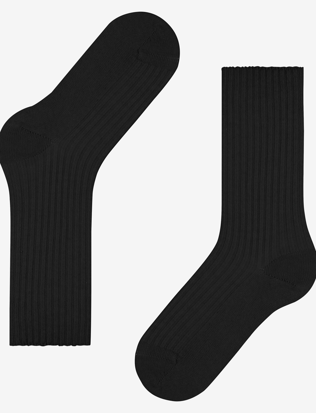 Falke Women - Cosy Wool Boot sock warm - cashmere - black 3000 - 5