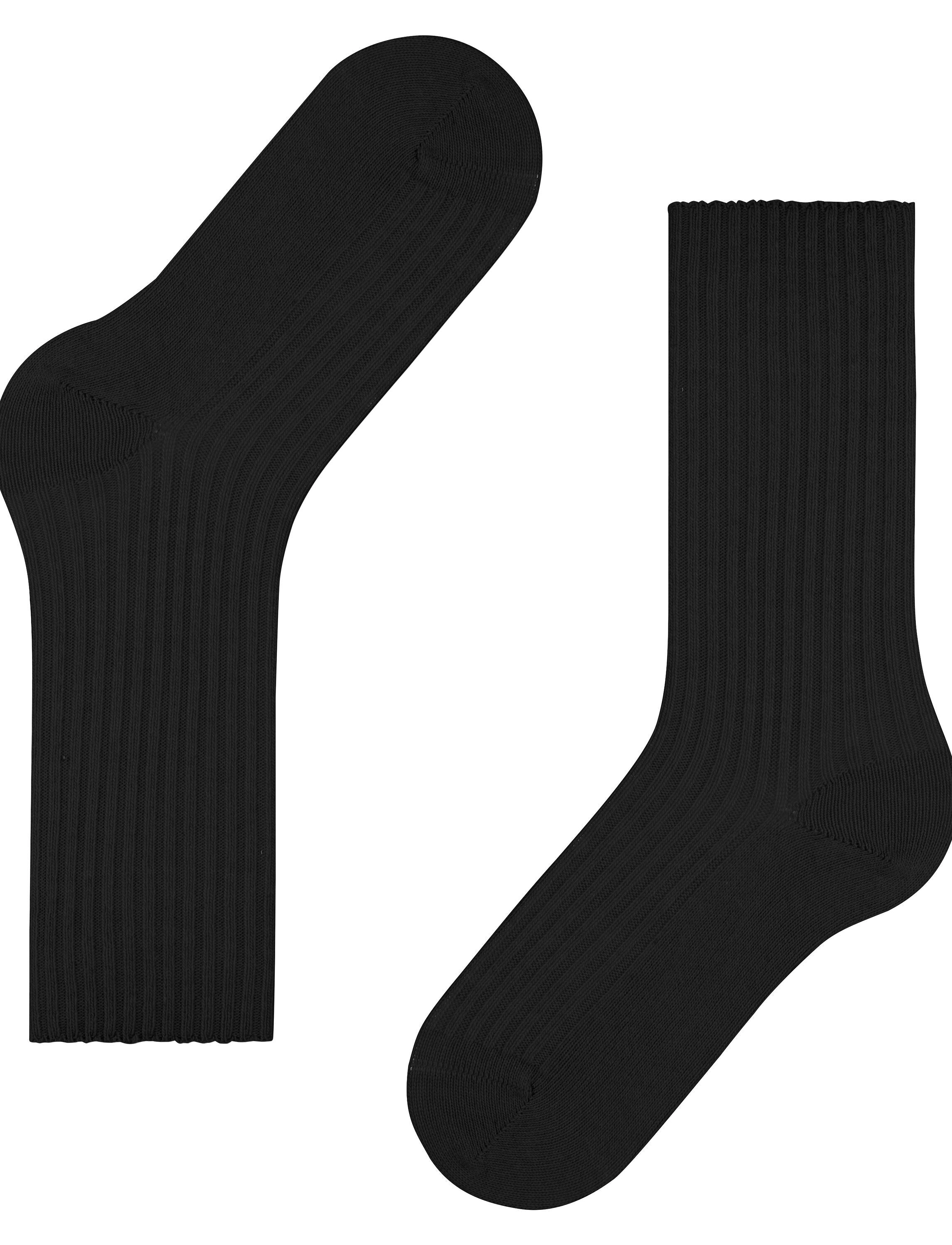 Falke Women - Cosy Wool Boot sock warm - kaschmir - black 3000 - 5