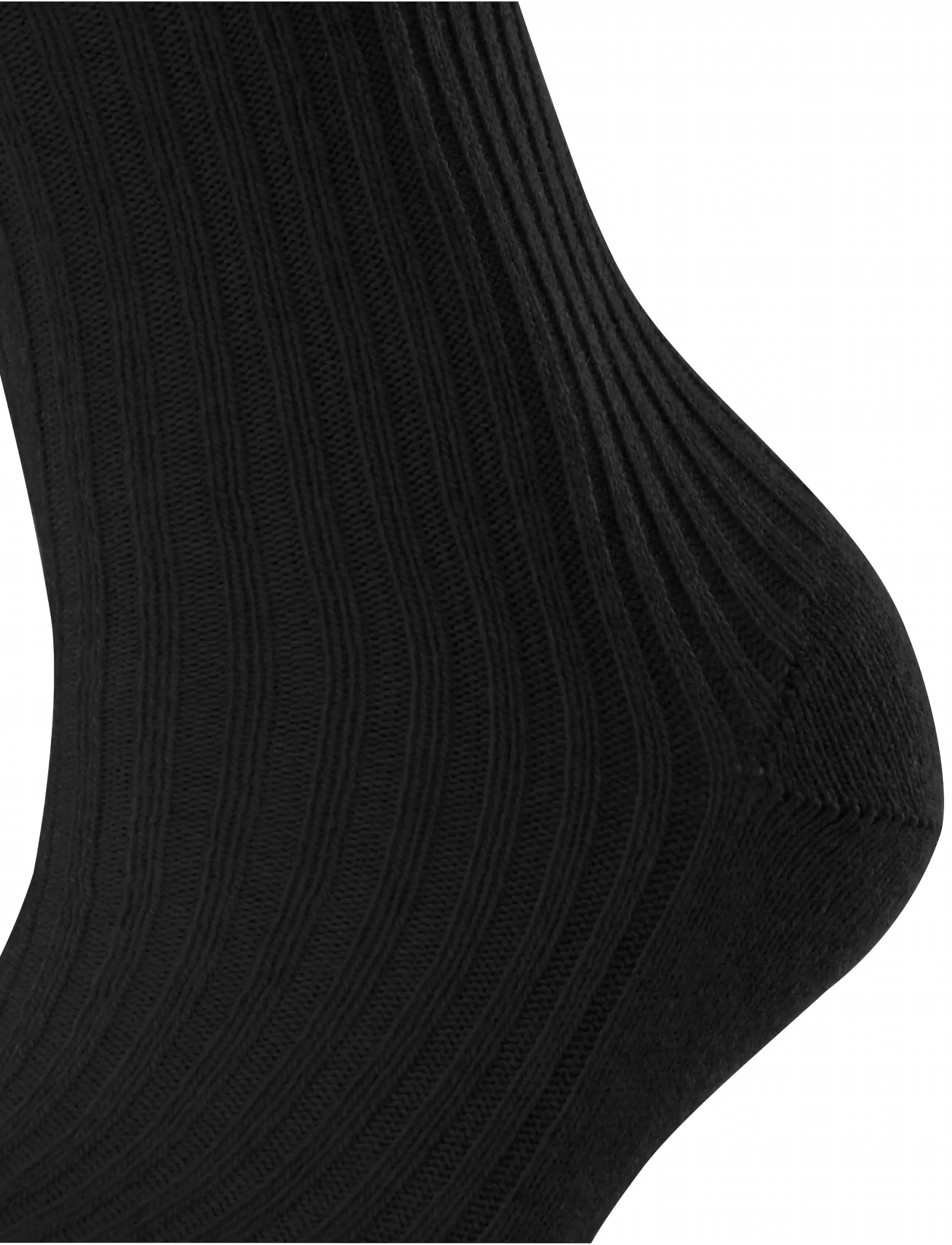 Falke Women - Cosy Wool Boot sock warm - kaschmir - black 3000 - 2
