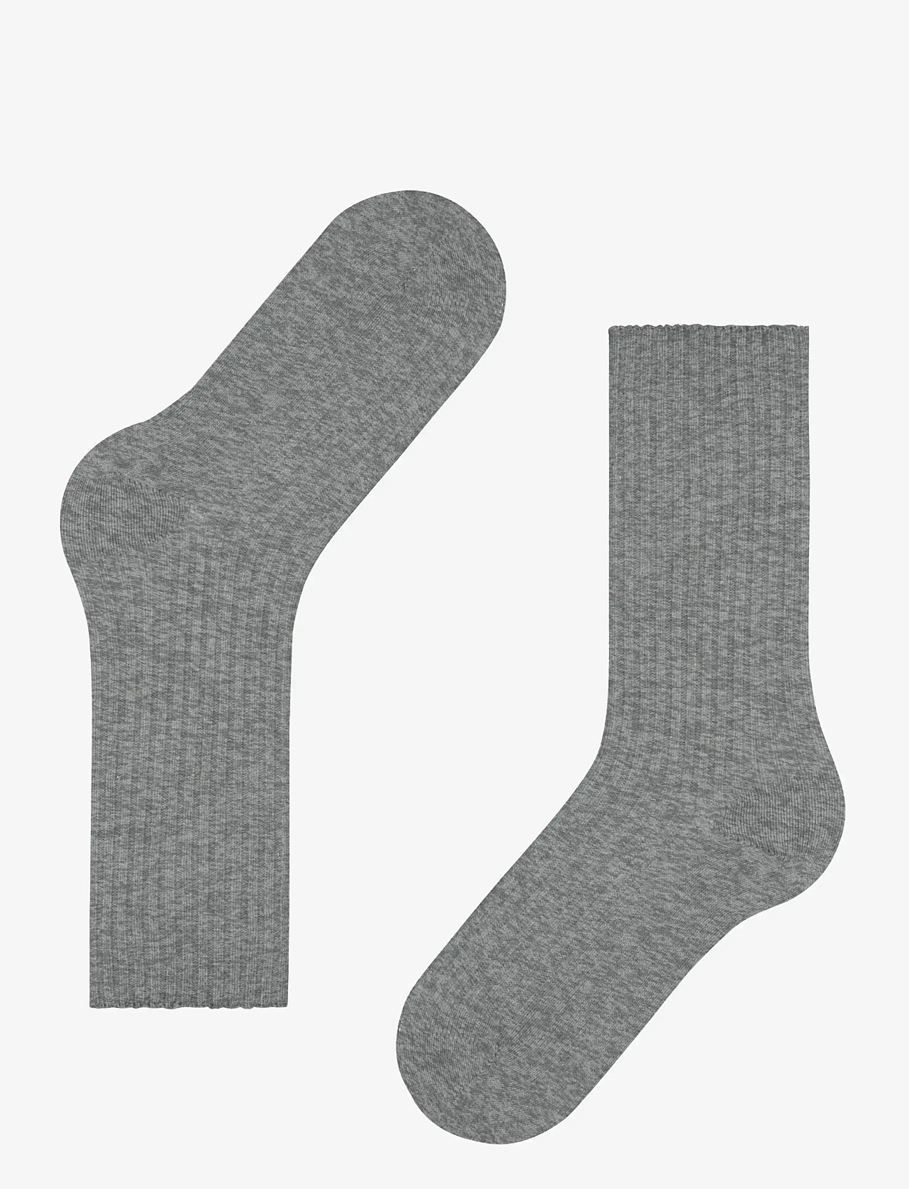 Falke Women - Cosy Wool Boot sock warm - cashmere - light grey melange 3390 - 1