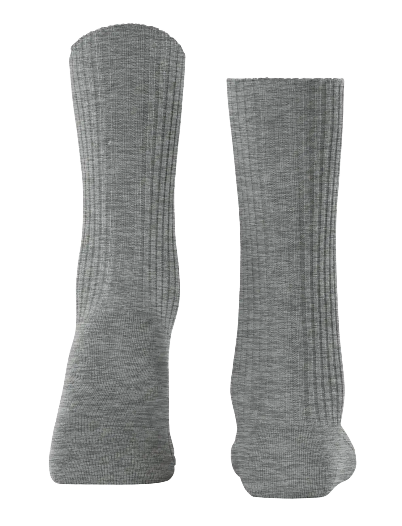Falke Women - Cosy Wool Boot sock warm - undertøj og sokker - light grey melange 3390 - 1