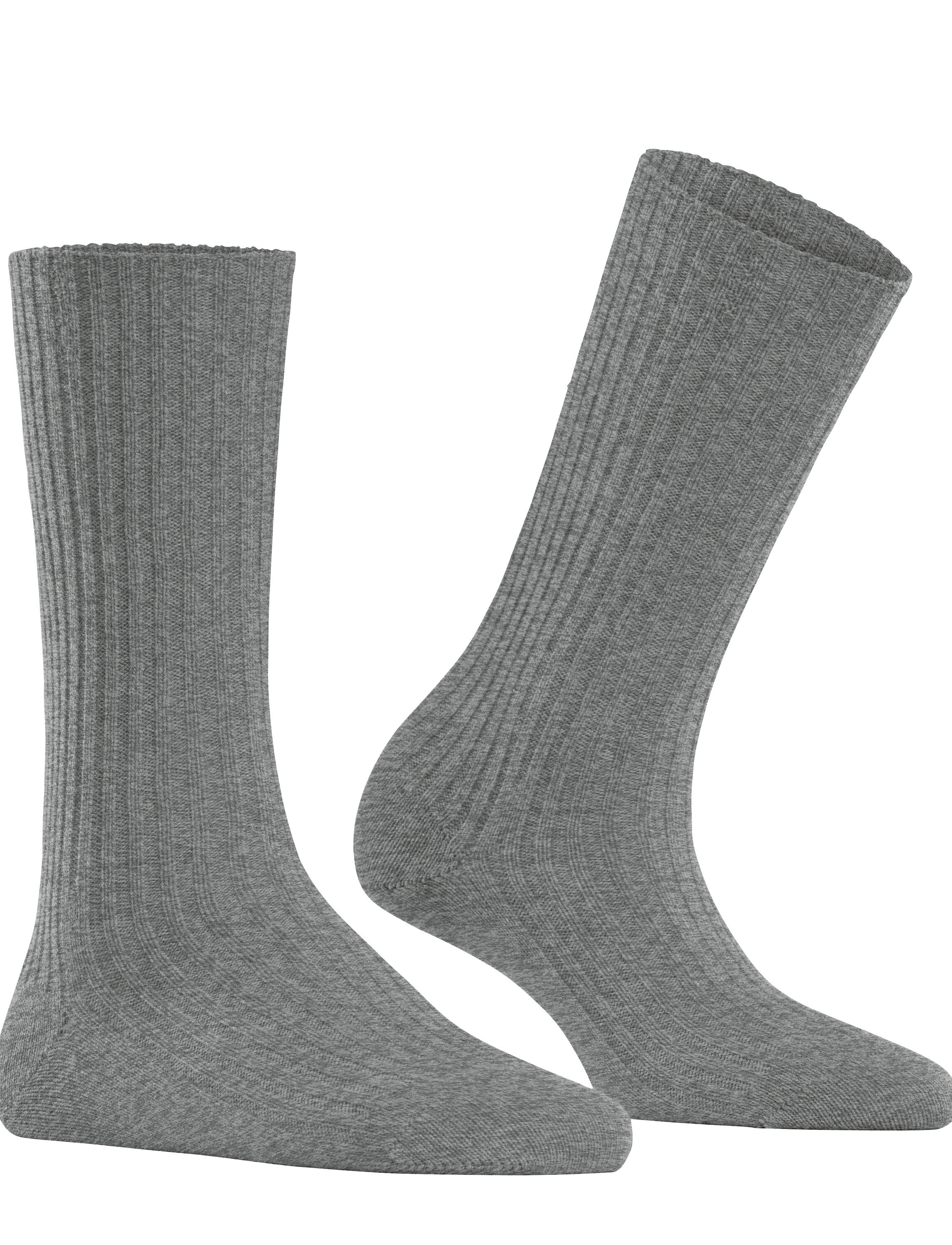 Falke Women - Cosy Wool Boot sock warm - kaschmir - light grey melange 3390 - 3