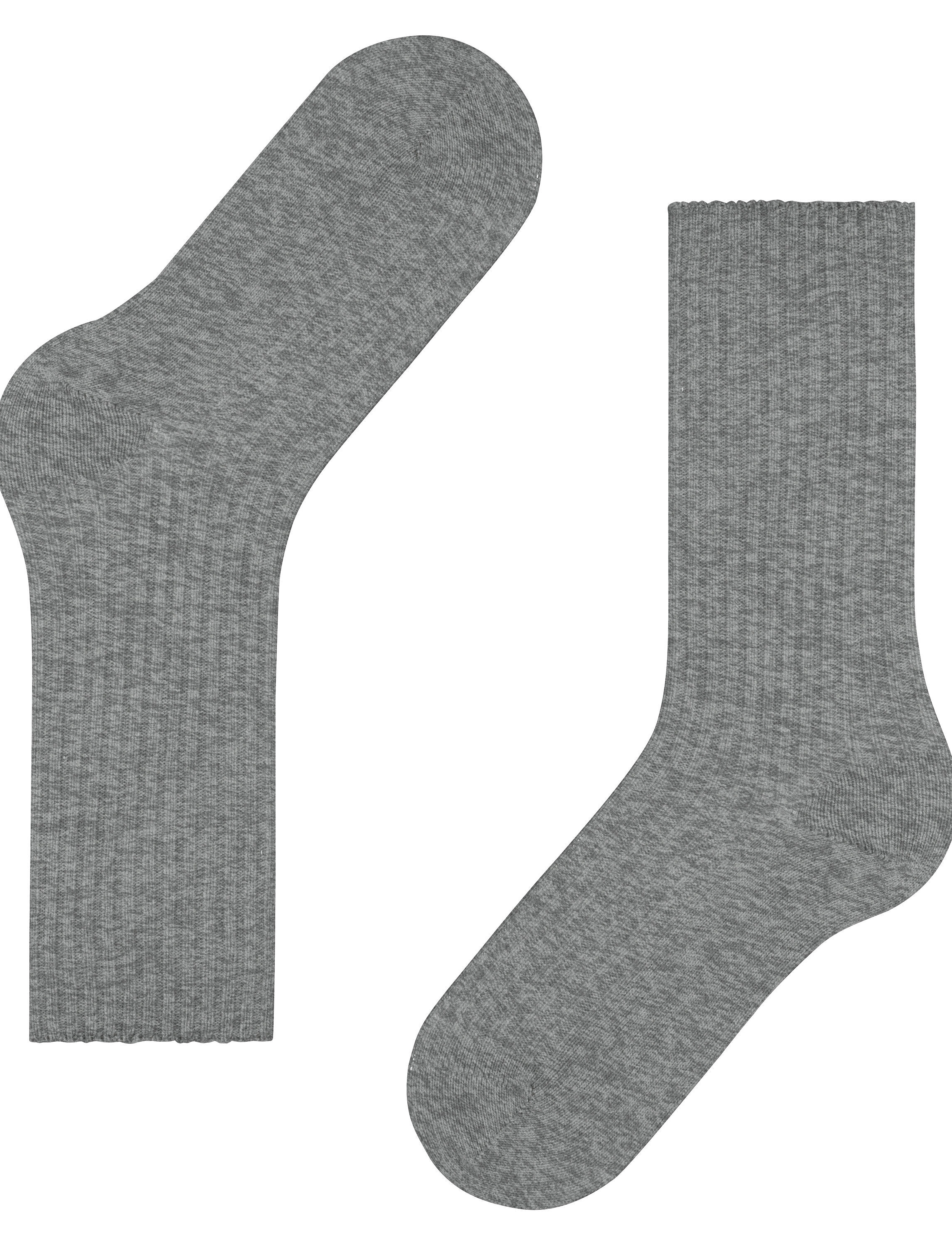 Falke Women - Cosy Wool Boot sock warm - kaschmir - light grey melange 3390 - 5