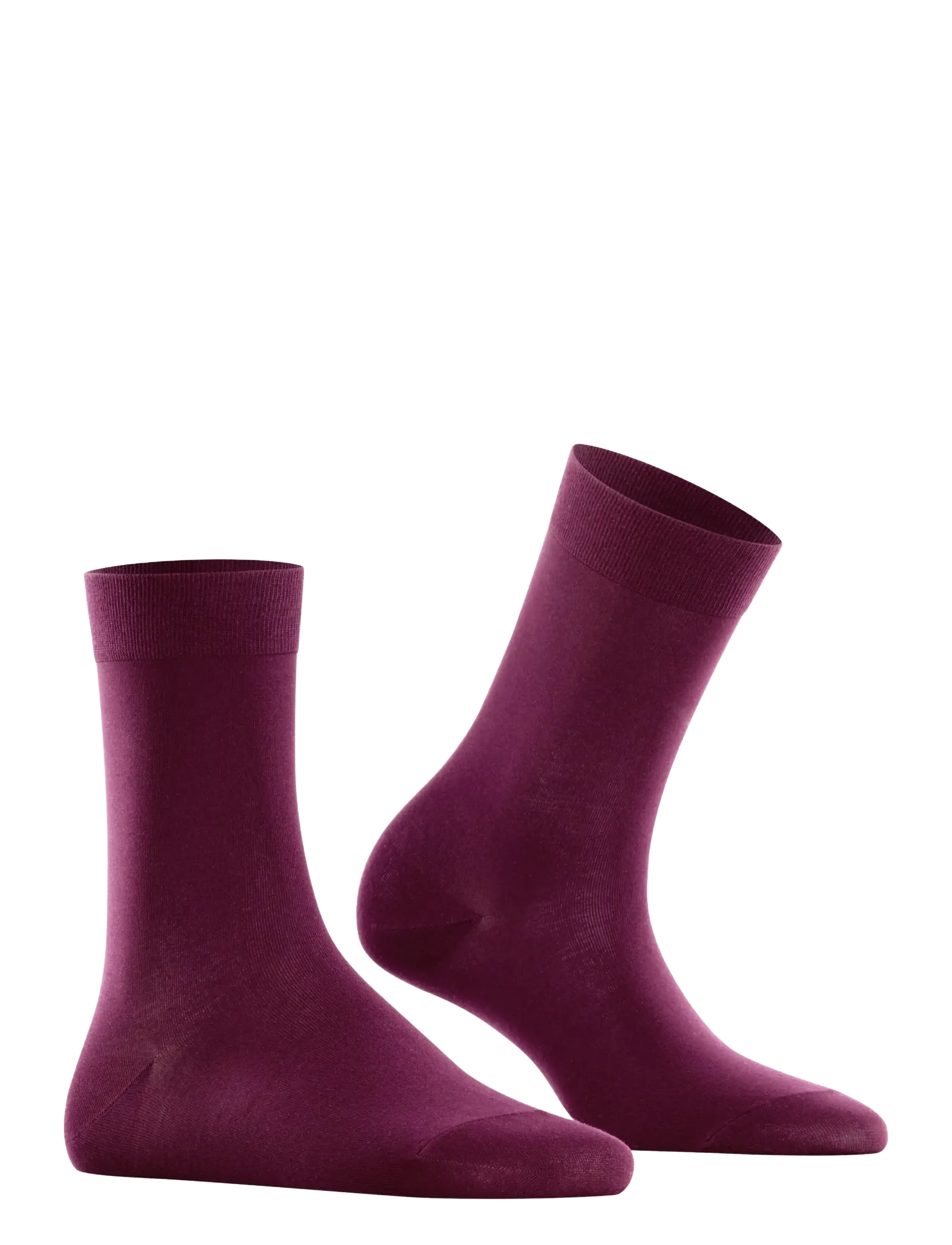 Falke Women Cotton Touch business & casual - Falke - BAROLO / purple