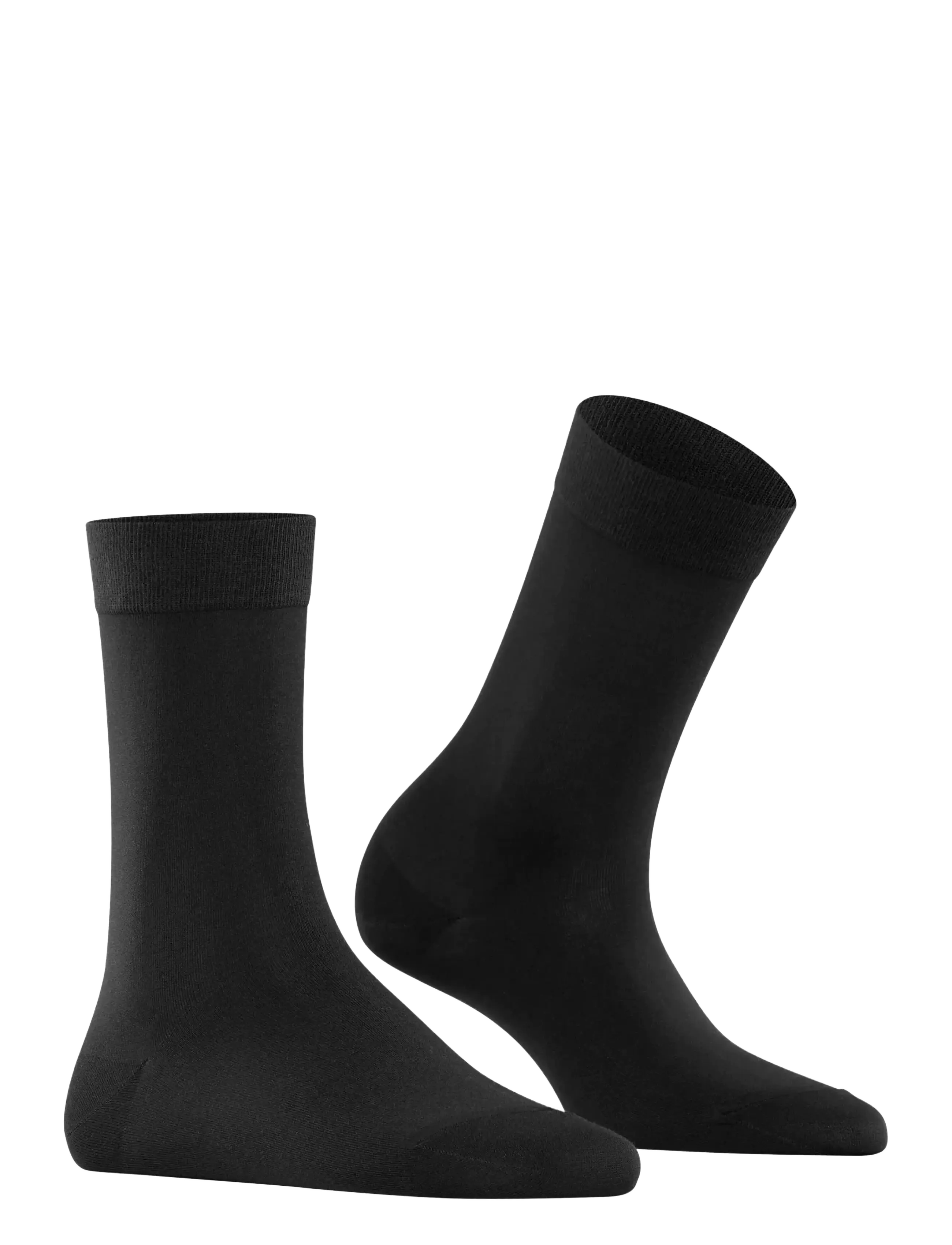 Falke Women Cotton Touch business & casual - Falke - BLACK / black