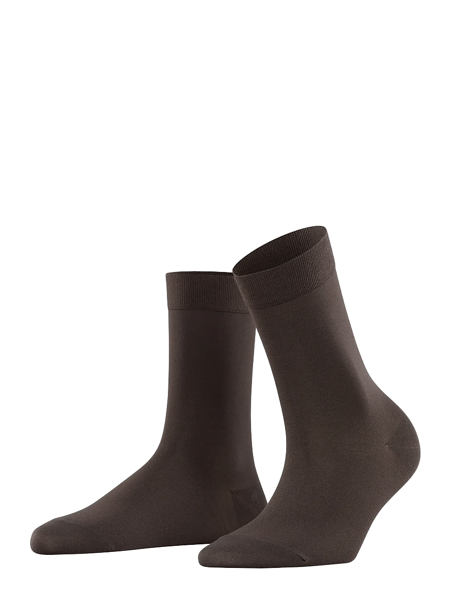 Falke Women - Cotton Touch business & casual - almindelige strømper - dark brown - 0
