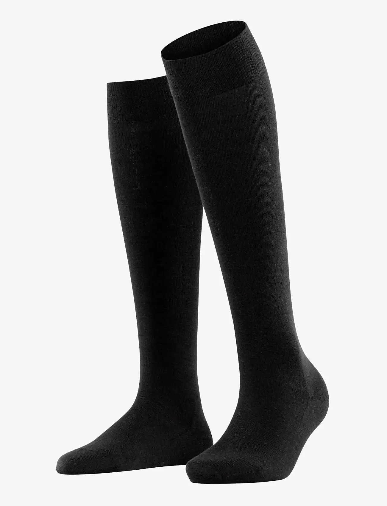 Falke Women - Softmerino pressure-free toe - knæstrømper - black - 1