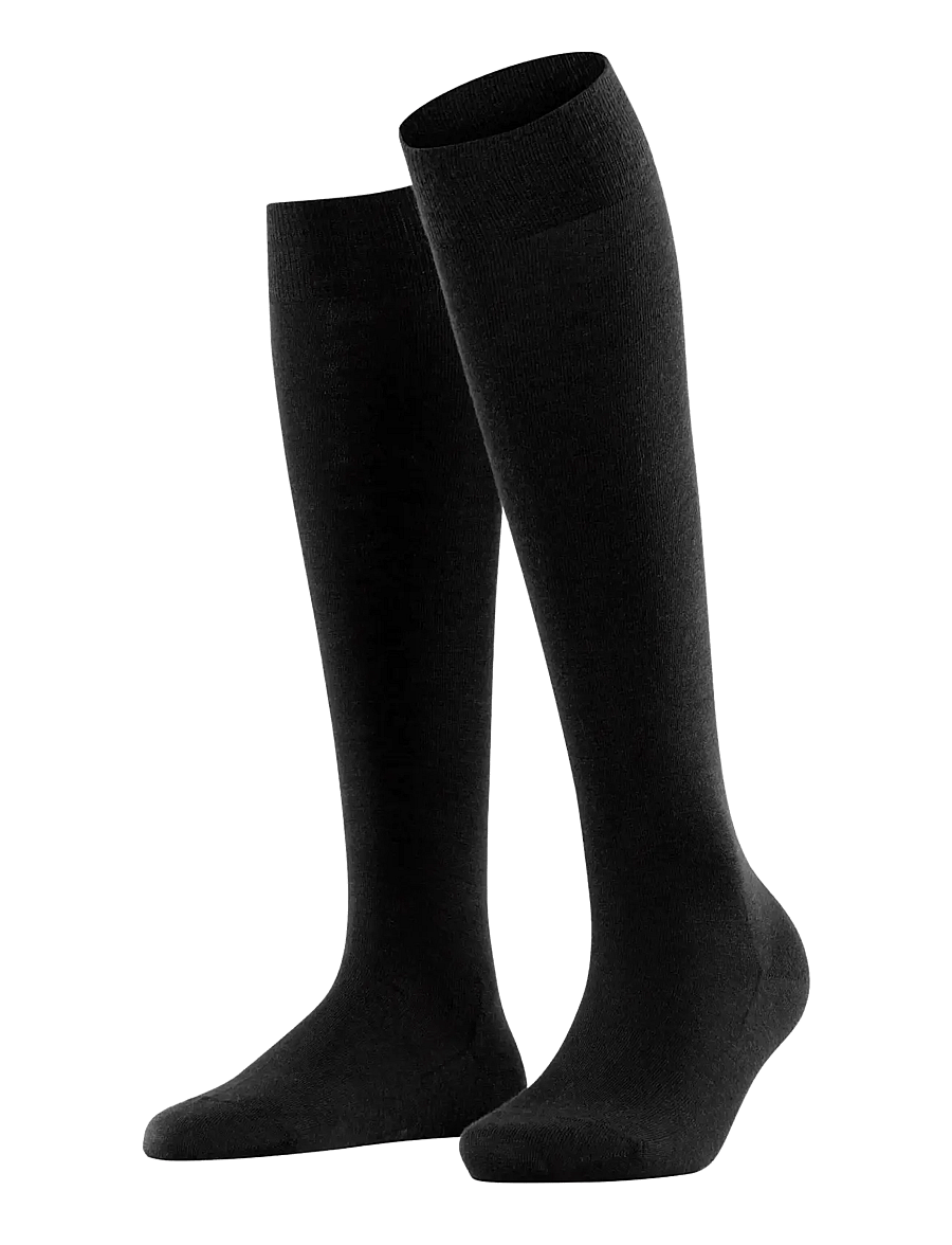 Falke Women - Softmerino pressure-free toe - knee-high socks - black - 1