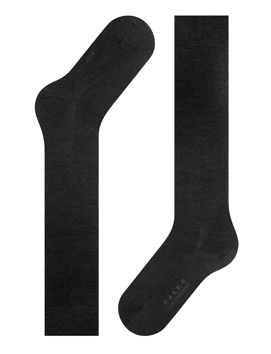 Falke Women - Softmerino pressure-free toe - knee-high socks - black - 4