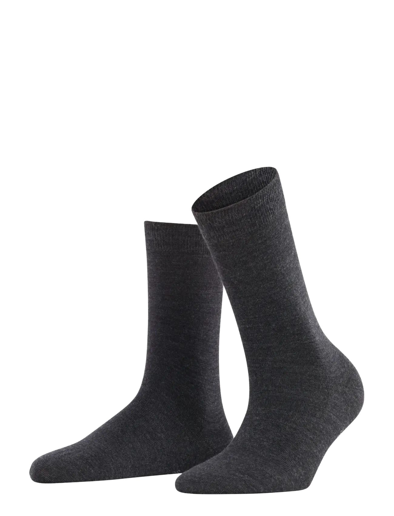FALKE Damen Softmerino Pressure-Free Toe Grau - 39-40 - Damen
