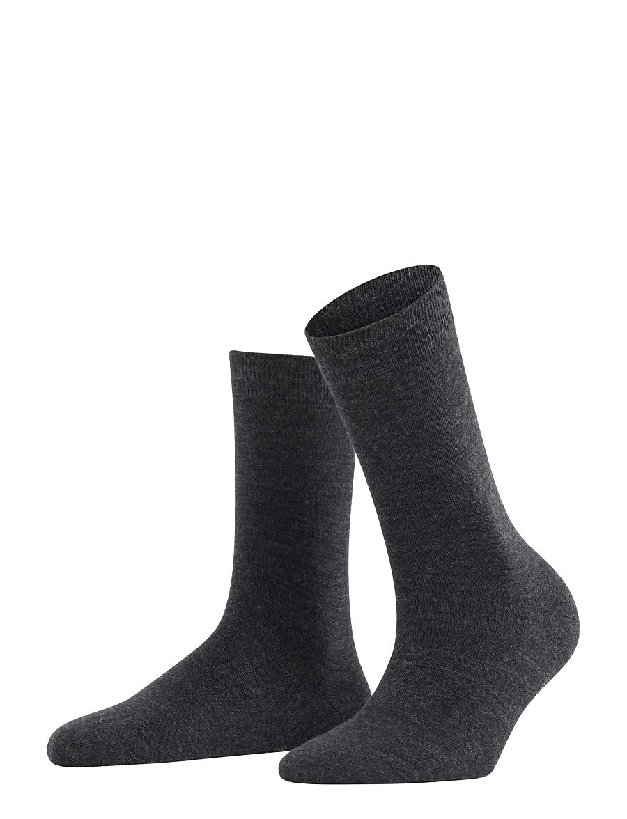 Falke Women - Softmerino SO - almindelige strømper - anthra.mel - 0