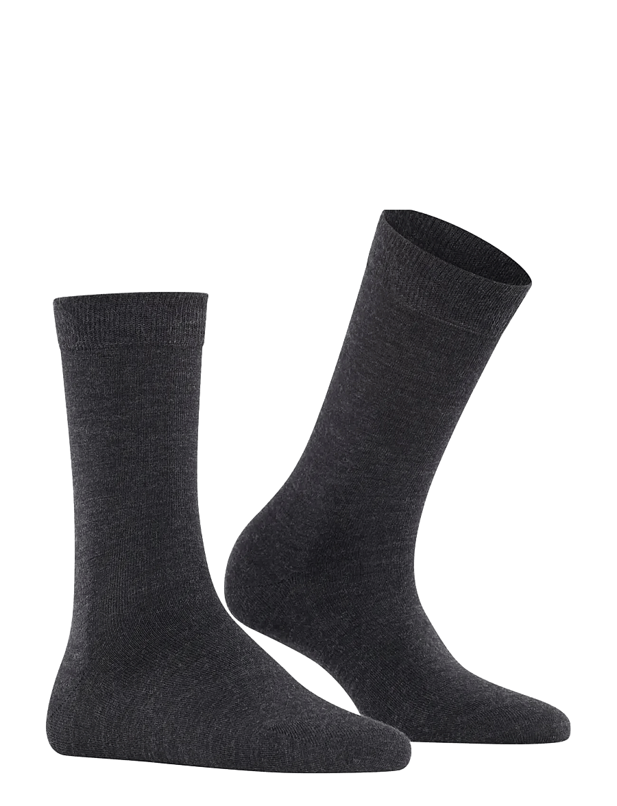 Falke Women - Softmerino SO - almindelige strømper - anthra.mel - 2
