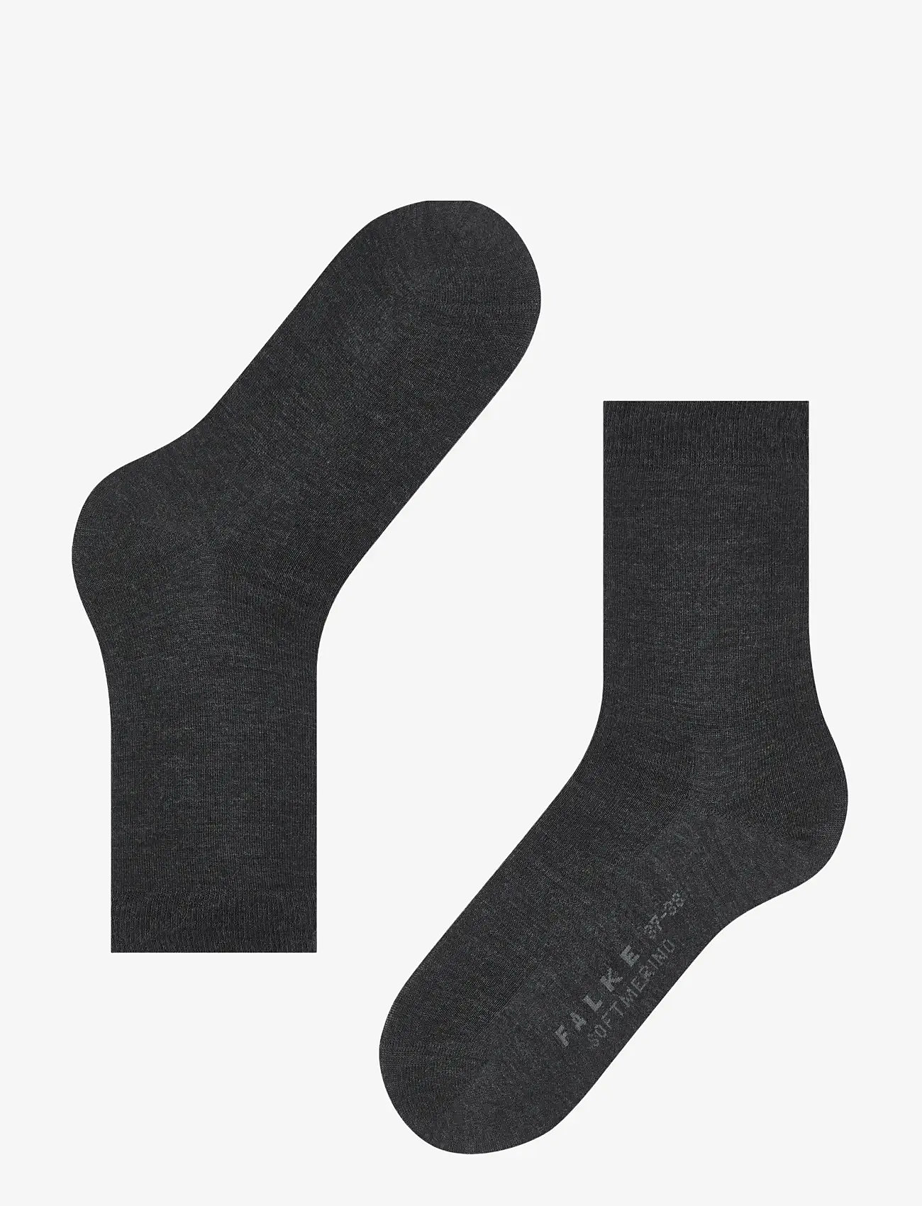 Falke Women - Softmerino pressure-free toe - crew-socken - anthra.mel - 3