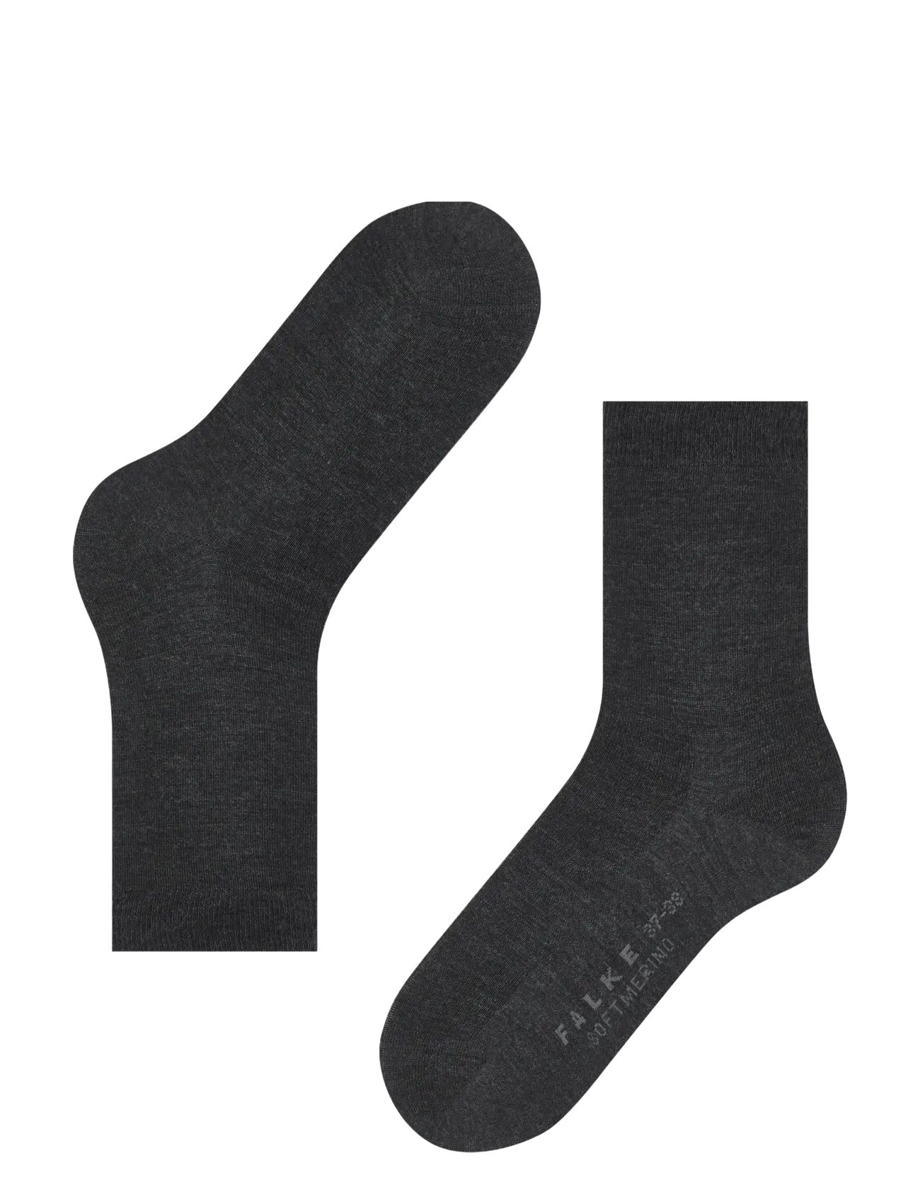 Falke Women - Softmerino pressure-free toe - vanliga strumpor - anthra.mel - 3