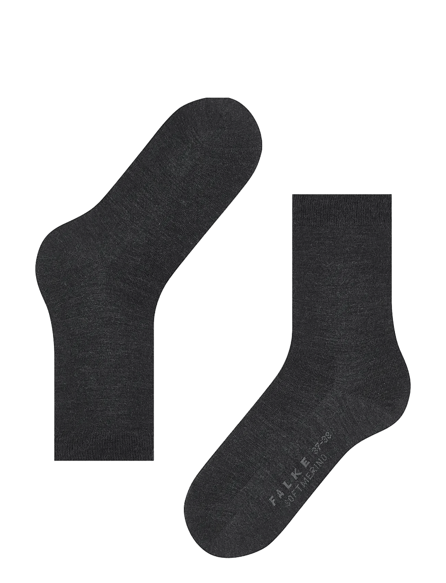 Falke Women - Softmerino SO - almindelige strømper - anthra.mel - 3