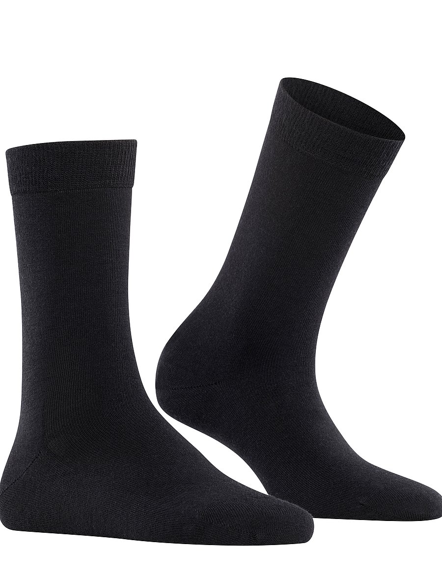 Falke Women - Softmerino pressure-free toe - regular socks - black - 4
