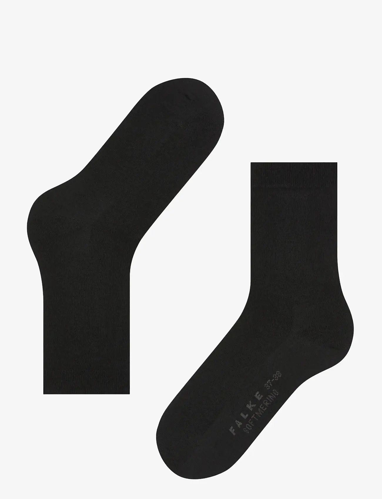 Falke Women - Softmerino pressure-free toe - vanlige sokker - black - 2