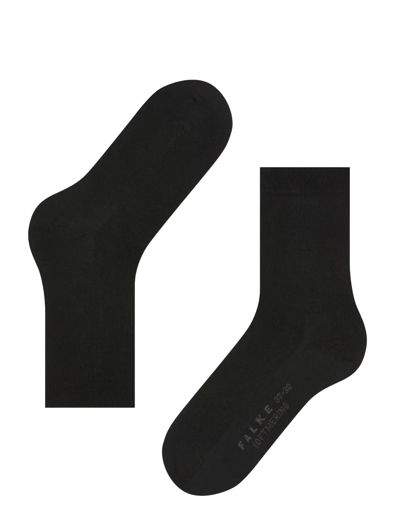 Falke Women - Softmerino pressure-free toe - venjulegir sokkar - black - 2