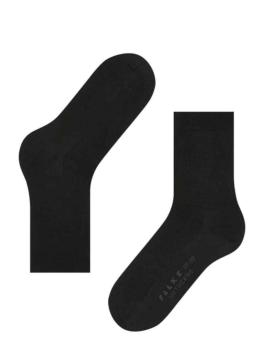 Falke Women - Softmerino pressure-free toe - regular socks - black - 2
