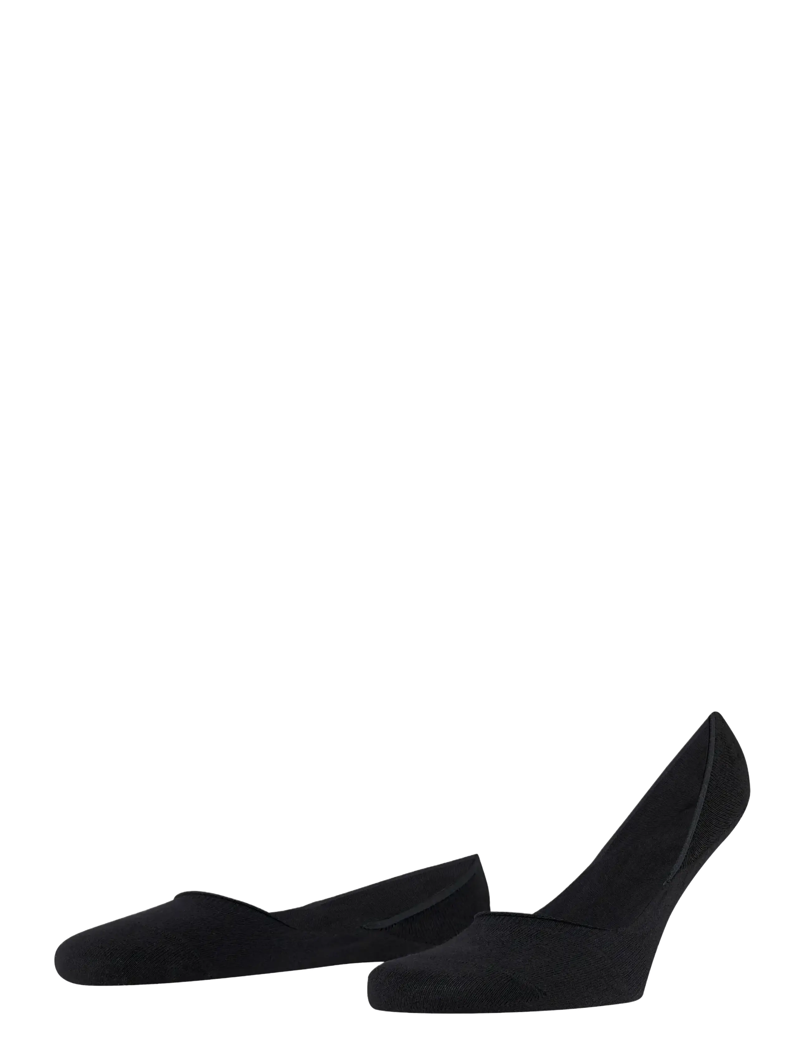 Falke Invisible Step Medium Cut Box Hidden In Shoe, 41-42, Socks, Schwarz - Ankle Männerswear