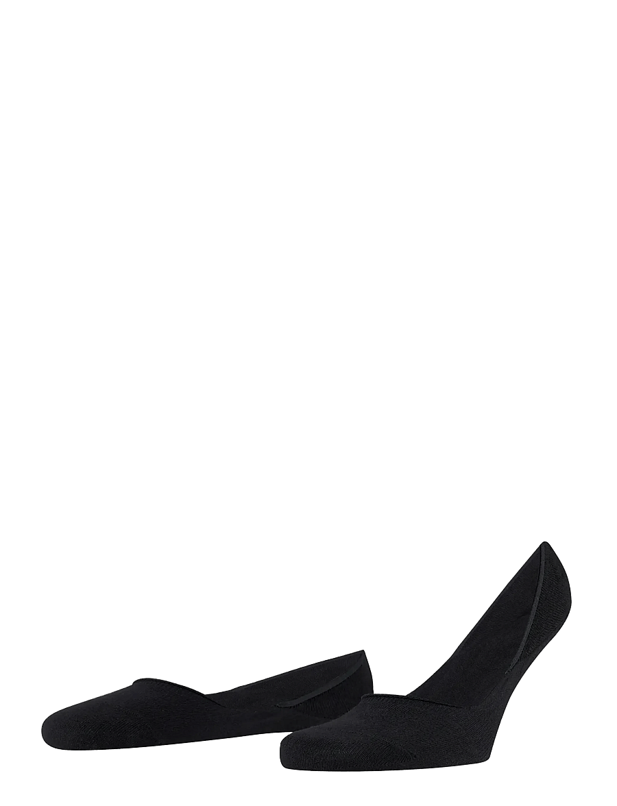 Falke - Invisible Step Medium Cut Box hidden in shoe - sneackersocken - black - 0