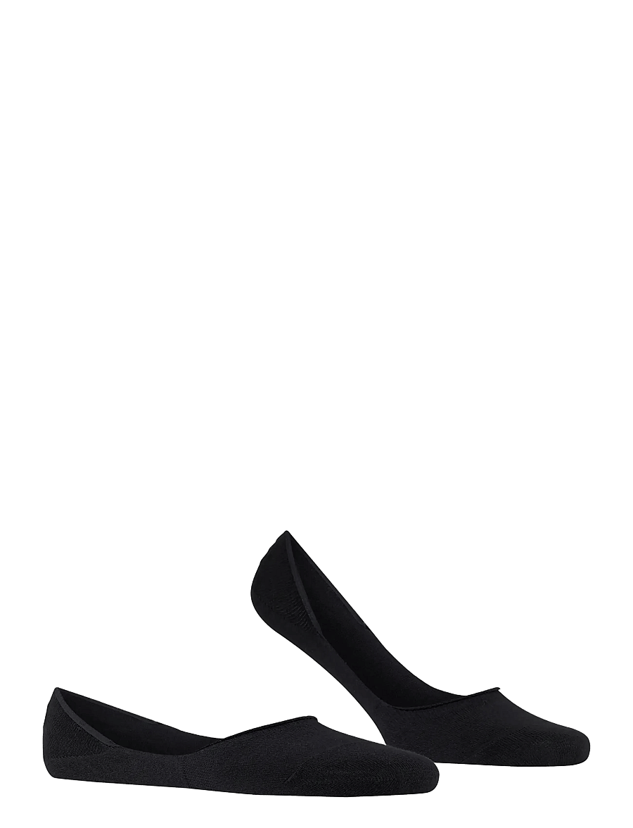 Falke - Invisible Step Medium Cut Box hidden in shoe - sneackersocken - black - 0