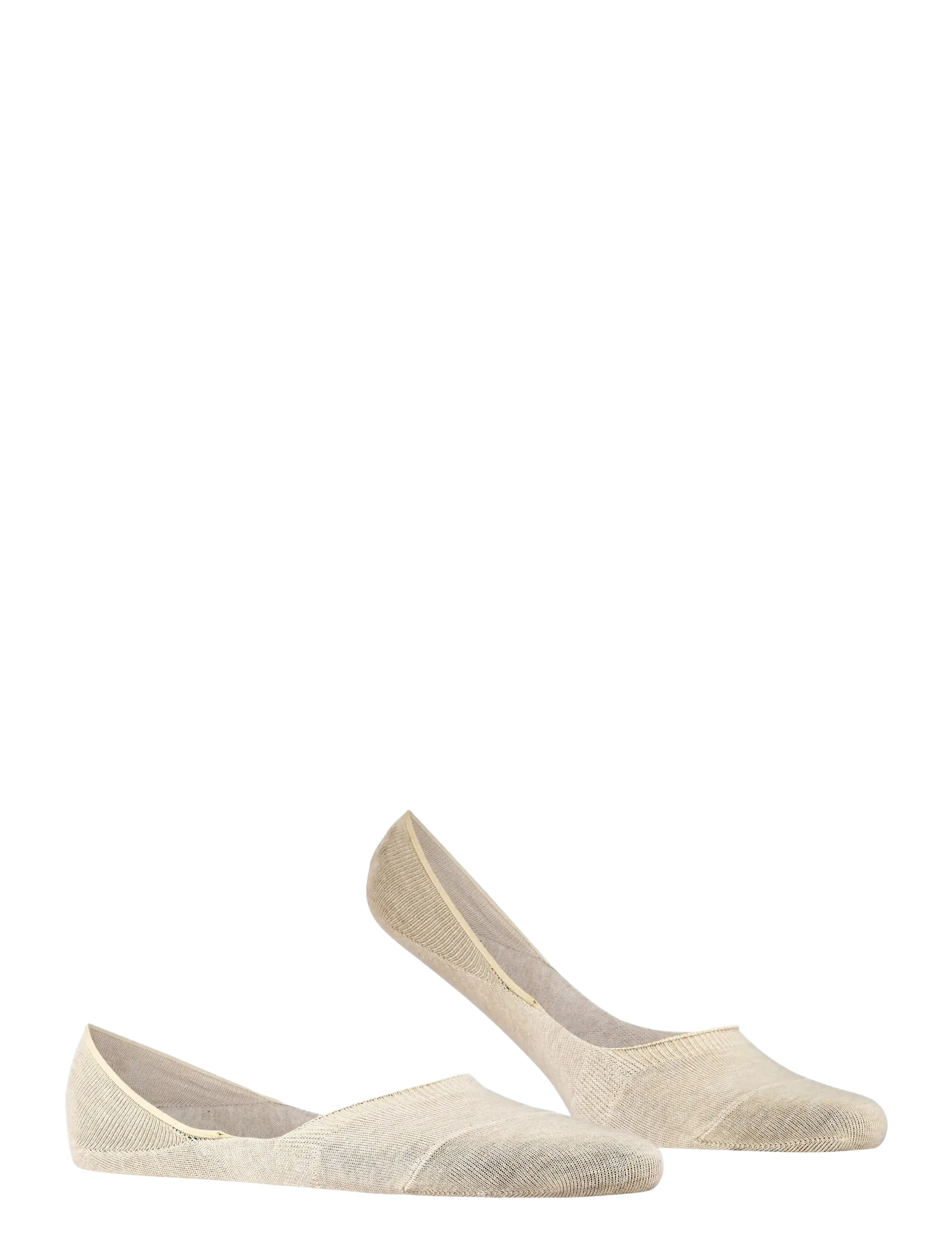 Falke Invisible Step Medium Cut Box hidden in shoe - Campaign - SAND MEL. / beige