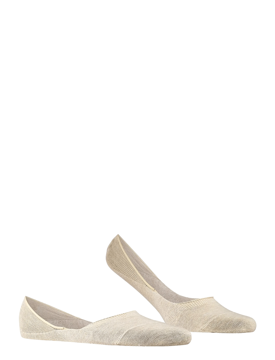 Falke - Invisible Step Medium Cut Box hidden in shoe - ankle socks - sand mel. - 0