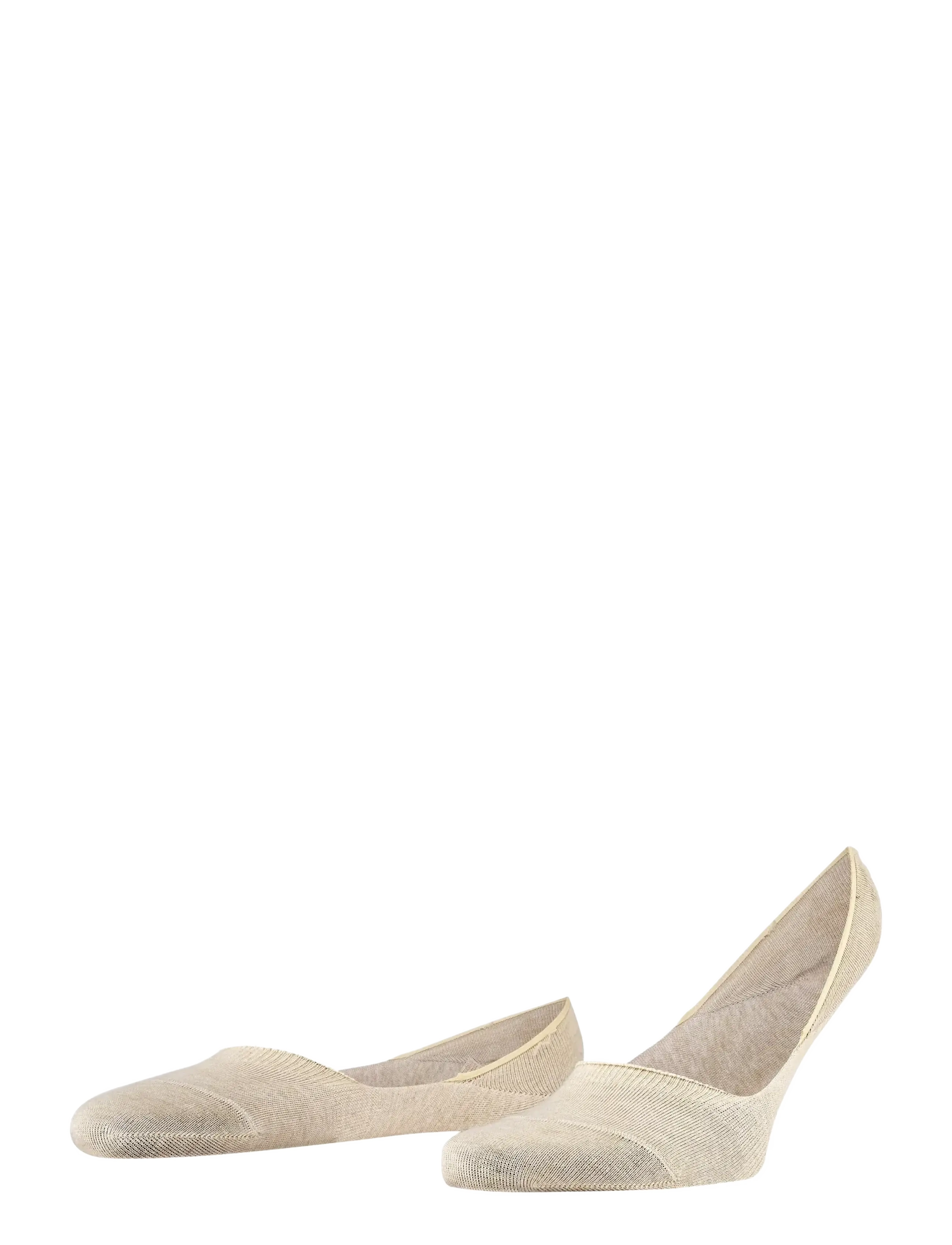 Falke Invisible Step Medium Cut Box hidden in shoe - Sneakersocken - SAND MEL. / beige