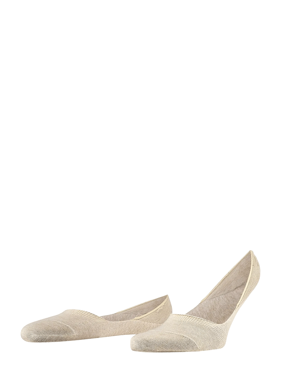 Falke - Invisible Step Medium Cut Box hidden in shoe - sneackersocken - sand mel. - 0